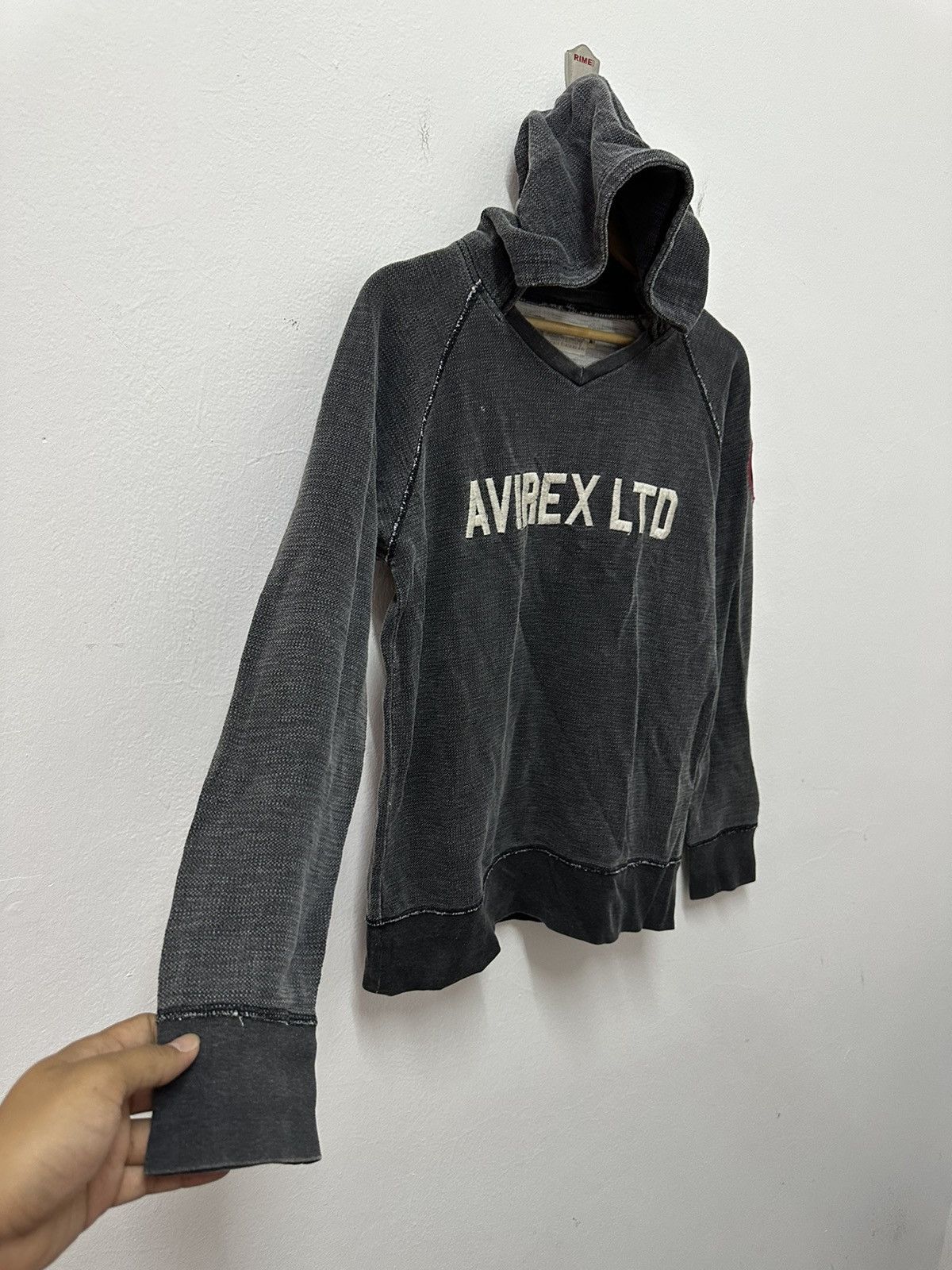 Avirex × Japanese Brand × Vintage Vintage Avirex Air Force Big Logo Hoodie Size US S / EU 44-46 / 1 - 7 Thumbnail