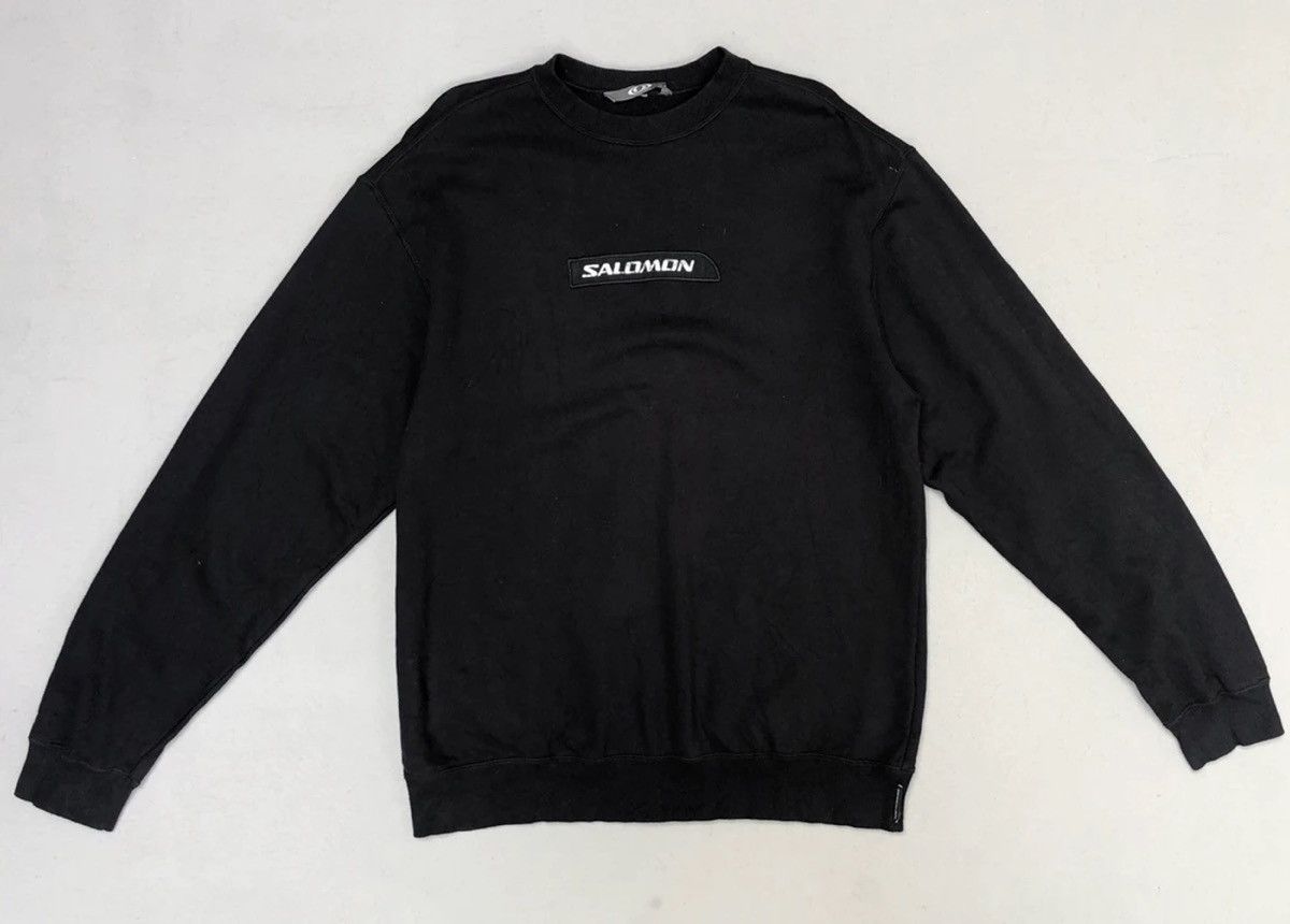 Salomon × Vintage Salomon Supreme Box Logo Style Sweatshirt Size US M / EU 48-50 / 2 - 2 Thumbnail