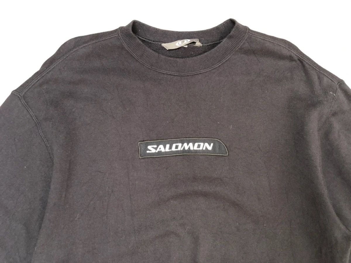 Salomon × Vintage Salomon Supreme Box Logo Style Sweatshirt Size US M / EU 48-50 / 2 - 4 Thumbnail