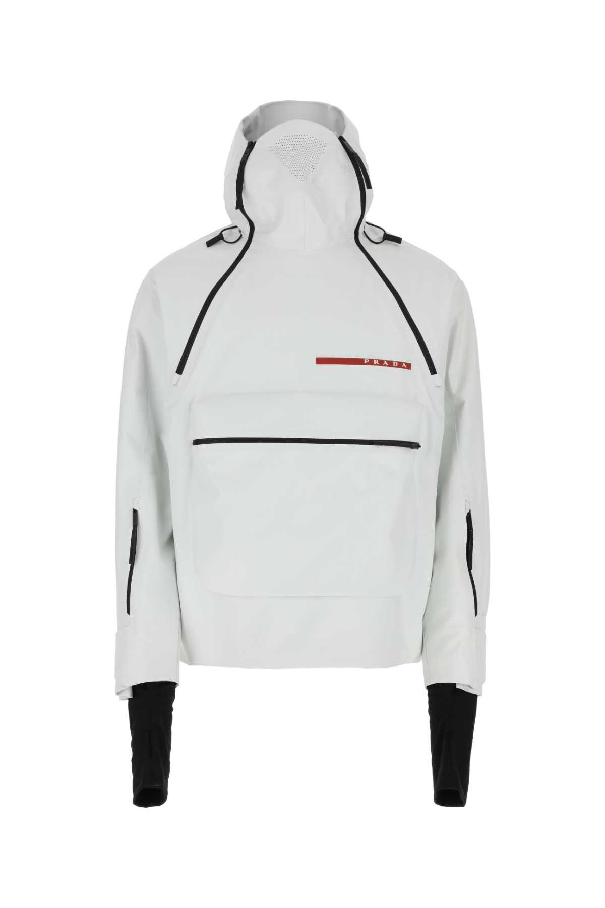 Prada Pure White Technical Ski Jacket - Extra Large – Holsales