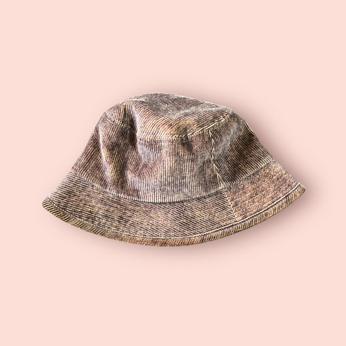 Issey Miyake VINTAGE IY BASICS CORDUROY BUCKET HAT Size ONE SIZE - 2 Thumbnail