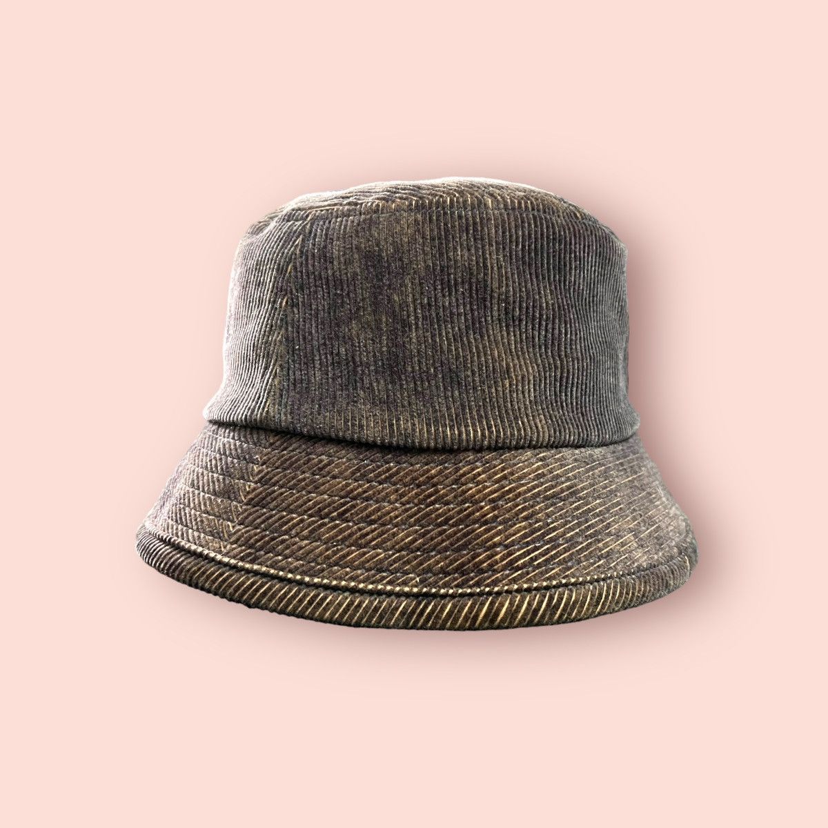 Issey Miyake VINTAGE IY BASICS CORDUROY BUCKET HAT Size ONE SIZE - 7 Thumbnail