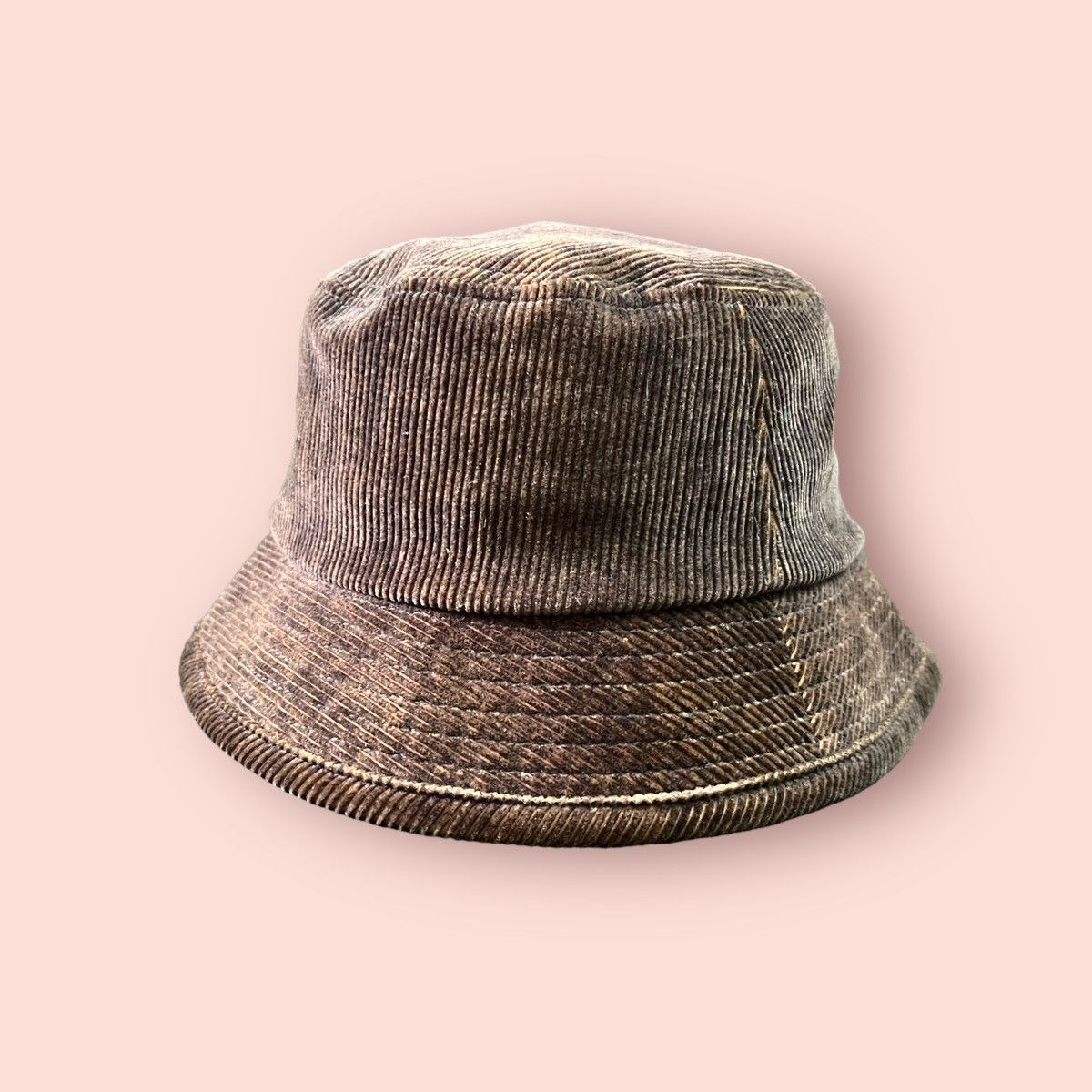 Issey Miyake VINTAGE IY BASICS CORDUROY BUCKET HAT Size ONE SIZE - 1 Thumbnail