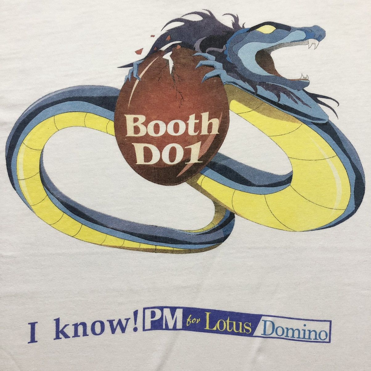 Hanes Rare‼️🔥Vintage Dragon Booth DO1 T-Shirt Size US M / EU 48-50 / 2 - 7 Thumbnail