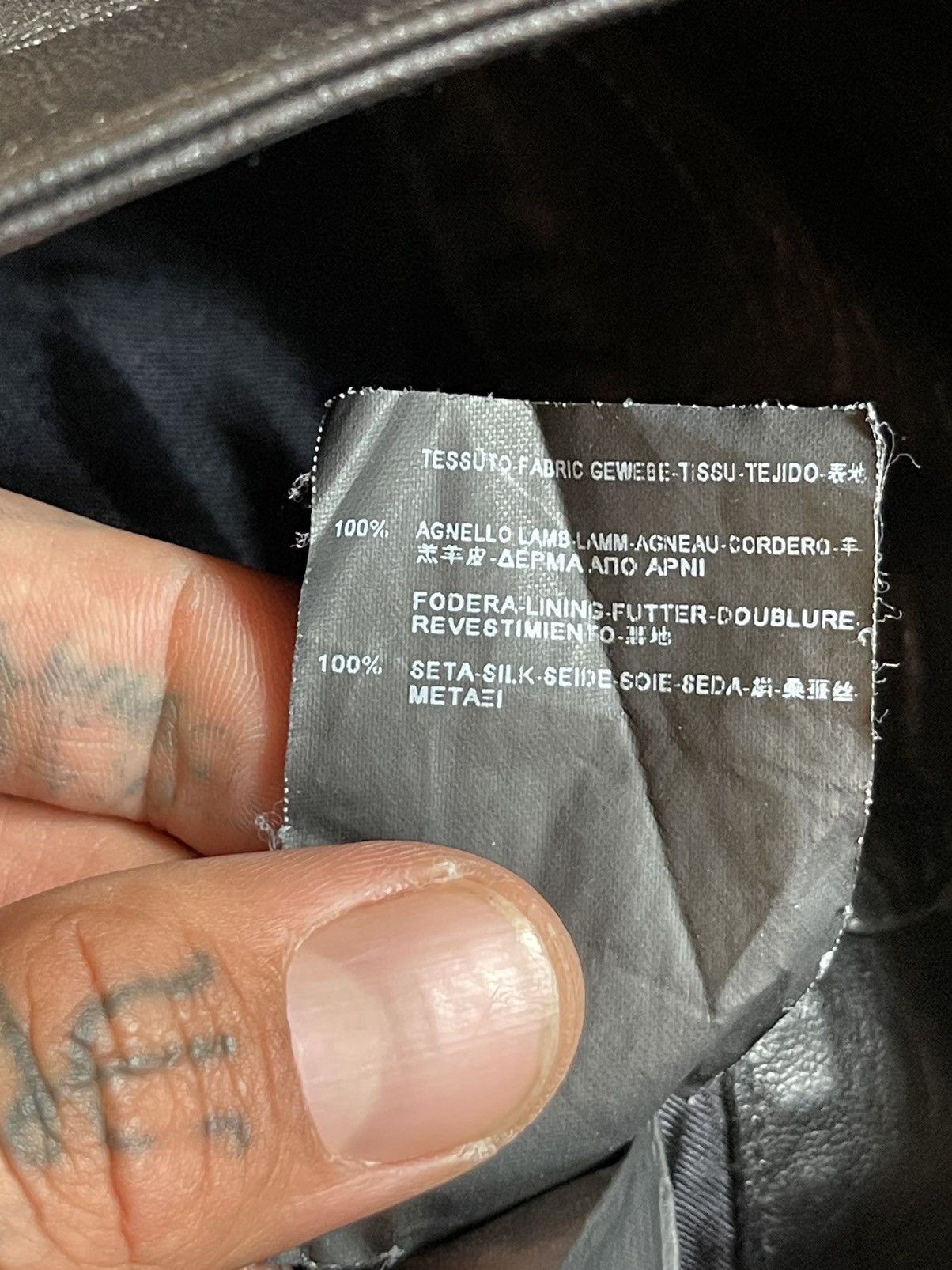 Hedi Slimane × Saint Laurent Paris Saint Laurent Paris LEATHER BONDAGE SKIRT Hedi Slimane Size 26" / US 2 / IT 38 - 9 Thumbnail
