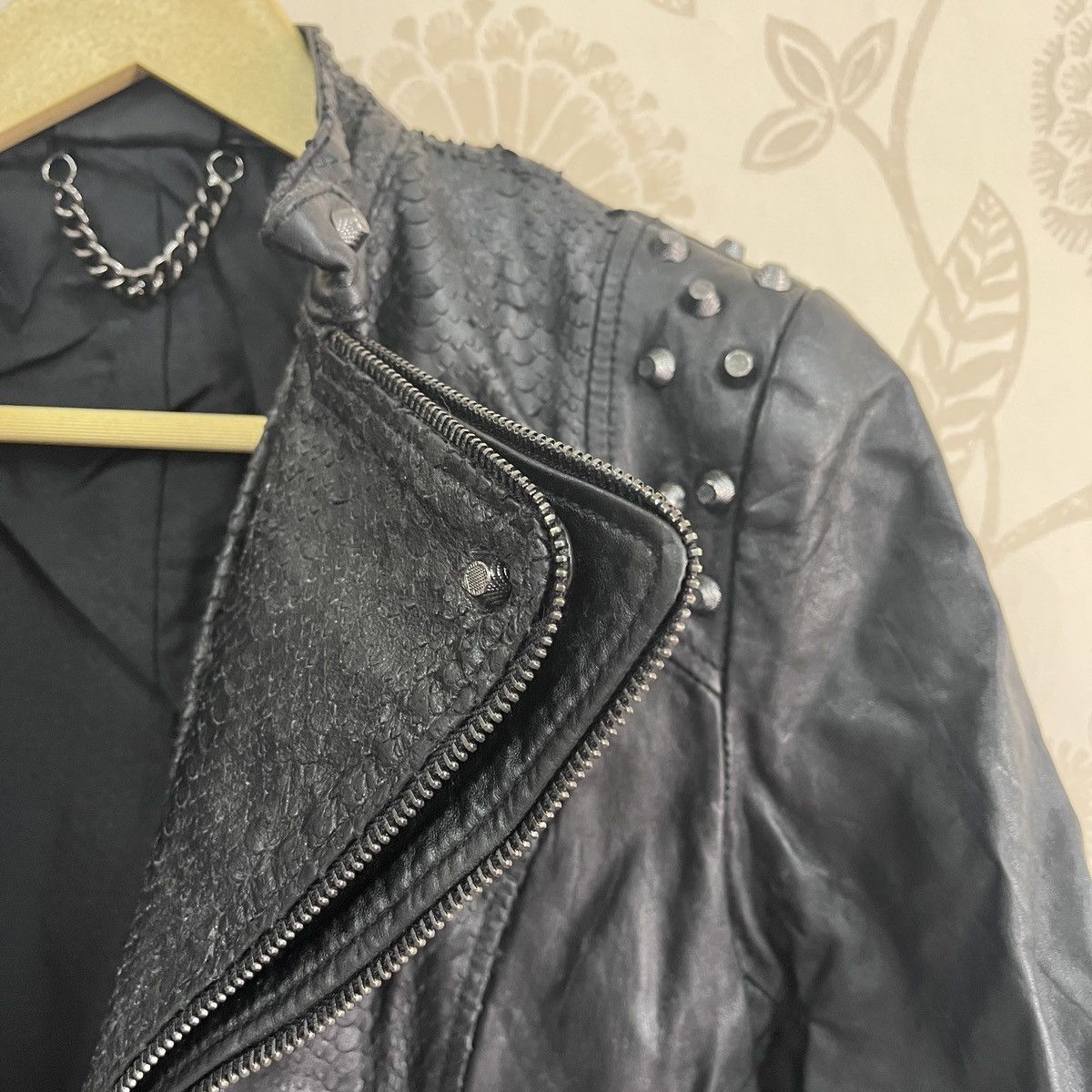 Seditionaries Snake Pattern Jessi New York Biker Jacket Size S / US 4 / IT 40 - 11 Thumbnail