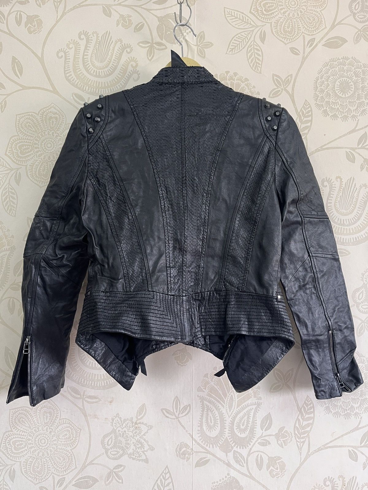 Seditionaries Snake Pattern Jessi New York Biker Jacket Size S / US 4 / IT 40 - 22 Thumbnail