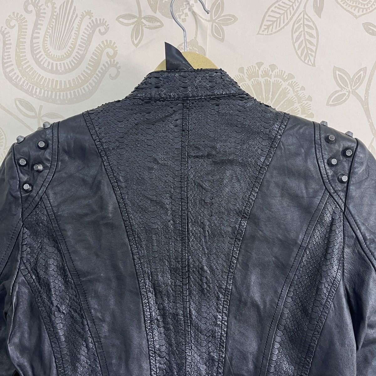 Seditionaries Snake Pattern Jessi New York Biker Jacket Size S / US 4 / IT 40 - 20 Thumbnail