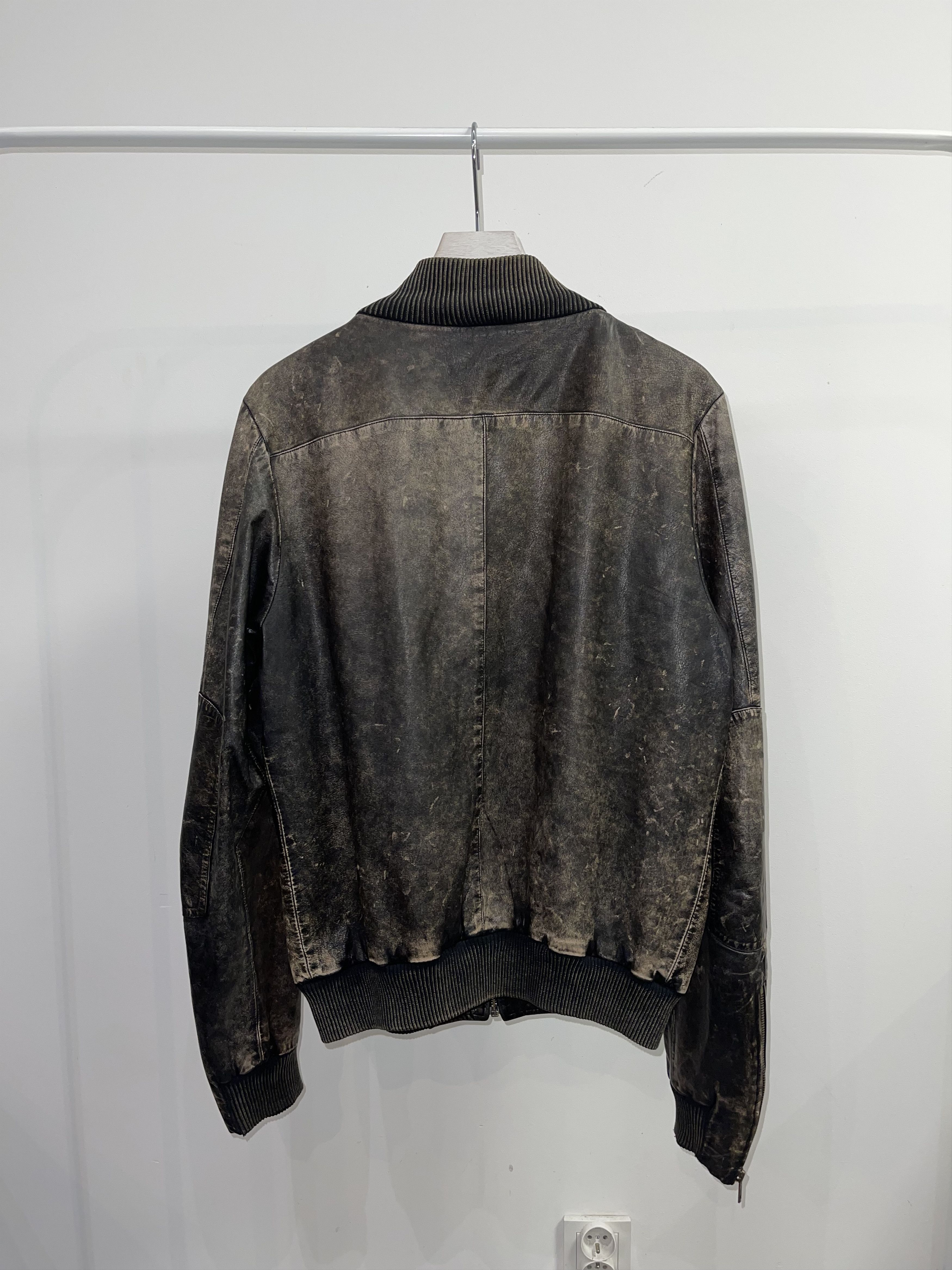 Ksubi Archive Ksubi Distressed Zipped Biker Leather Jacket Size US M / EU 48-50 / 2 - 4 Thumbnail