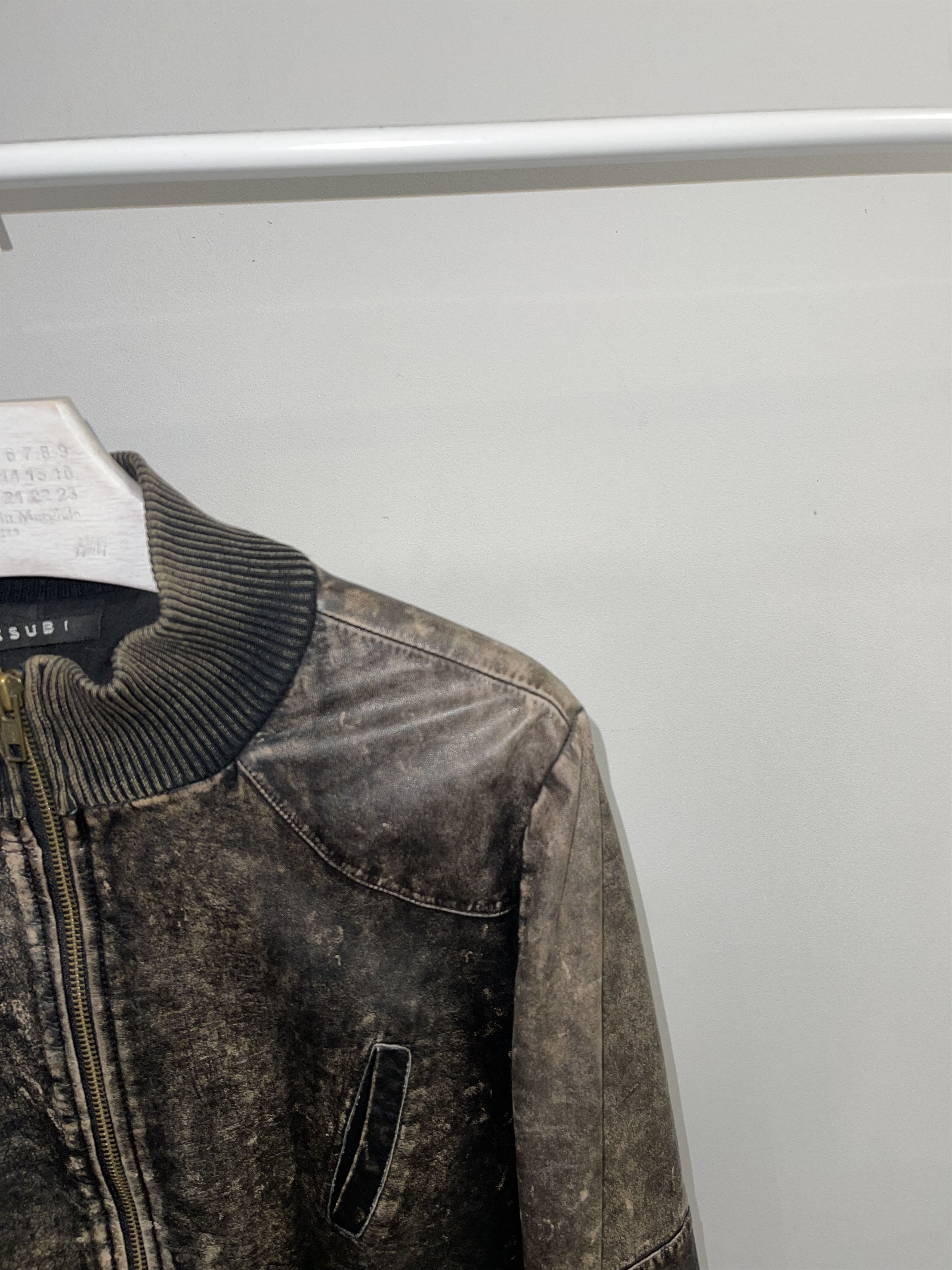 Ksubi Archive Ksubi Distressed Zipped Biker Leather Jacket Size US M / EU 48-50 / 2 - 2 Thumbnail