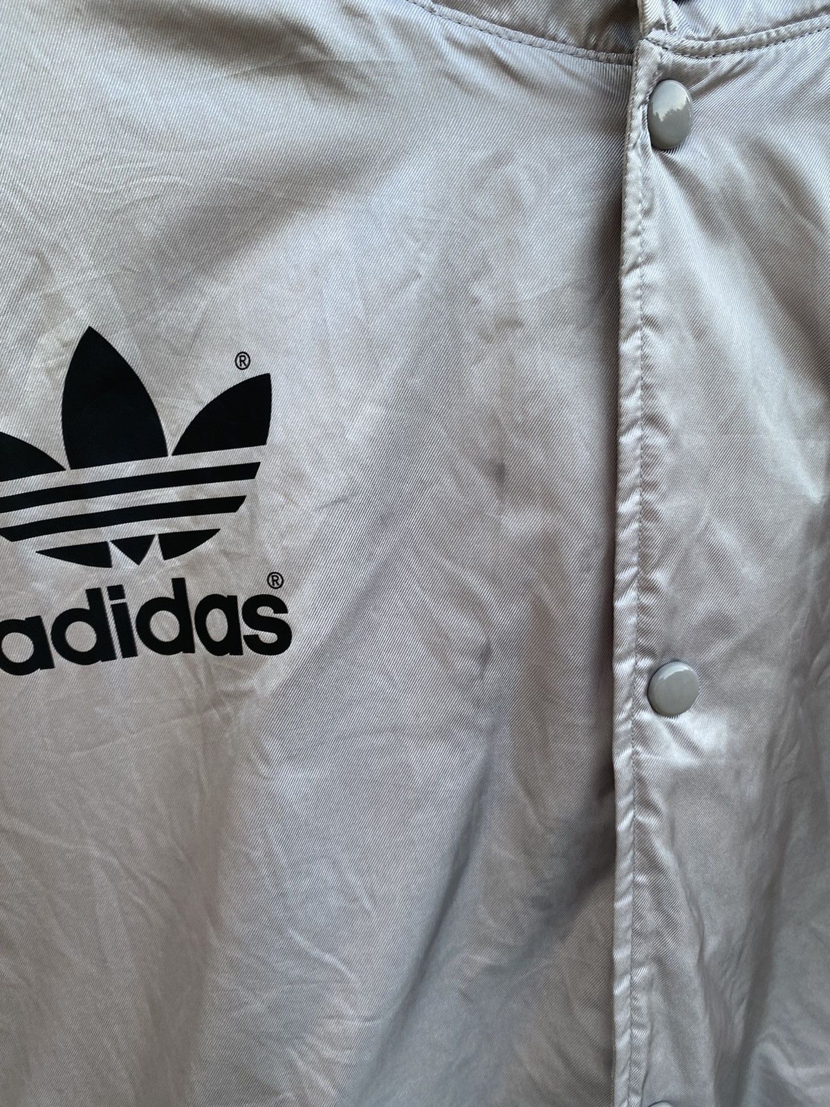 Adidas 90s Adidas Trefoil Sherpa Jacket Size US M / EU 48-50 / 2 - 3 Thumbnail