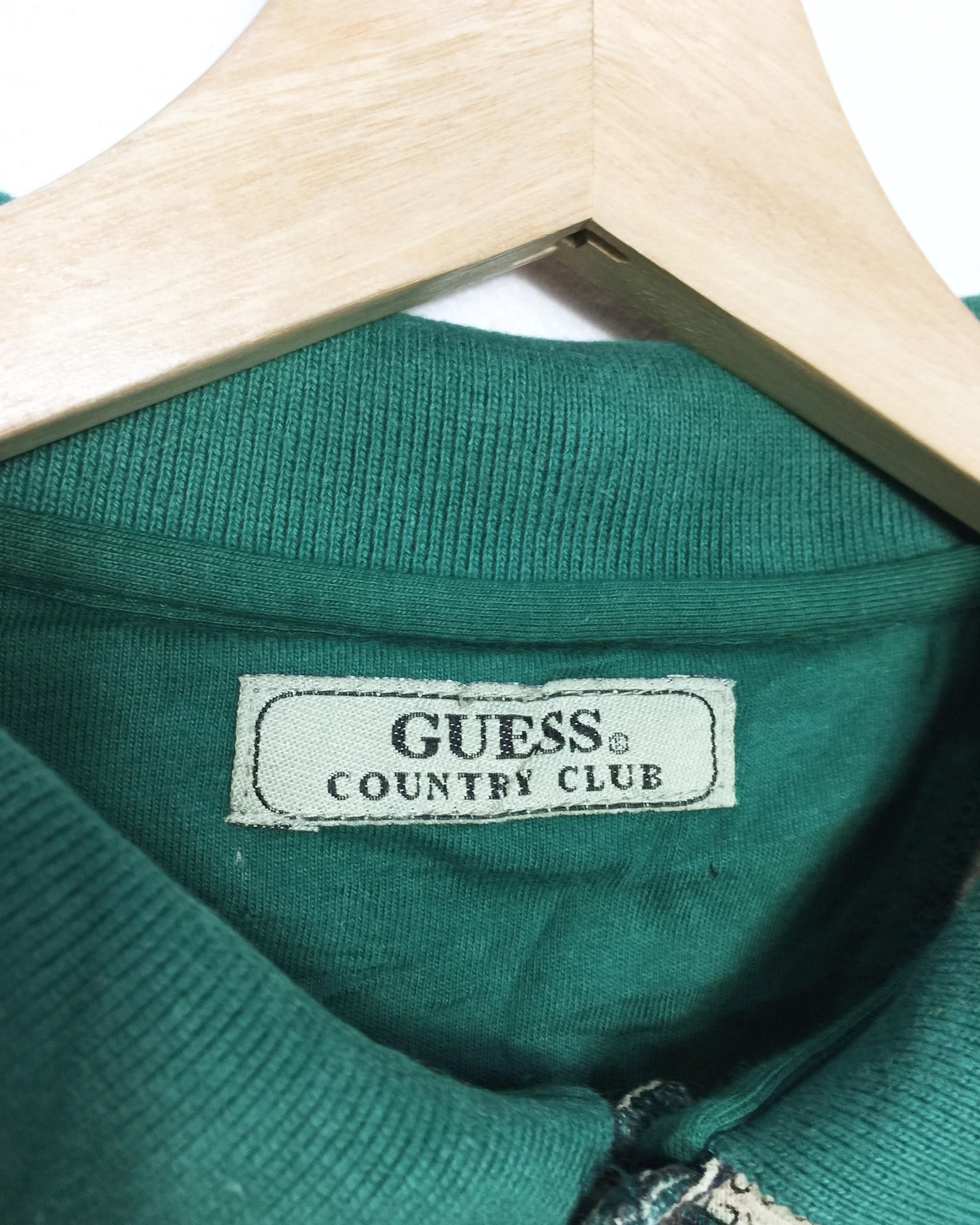 Guess Rare Vintage 90s Guess Country Club Collar Tees Size US L / EU 52-54 / 3 - 9 Thumbnail