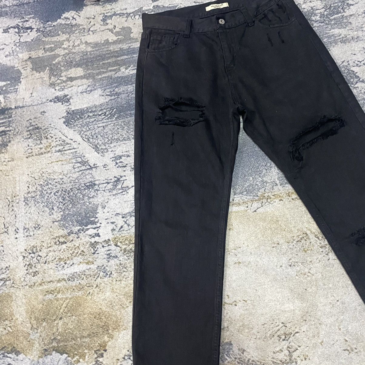 Designer × Vintage Vintage Designer Michela Mii Stracatble Distressed Jeans Size US 30 / EU 46 - 7 Thumbnail
