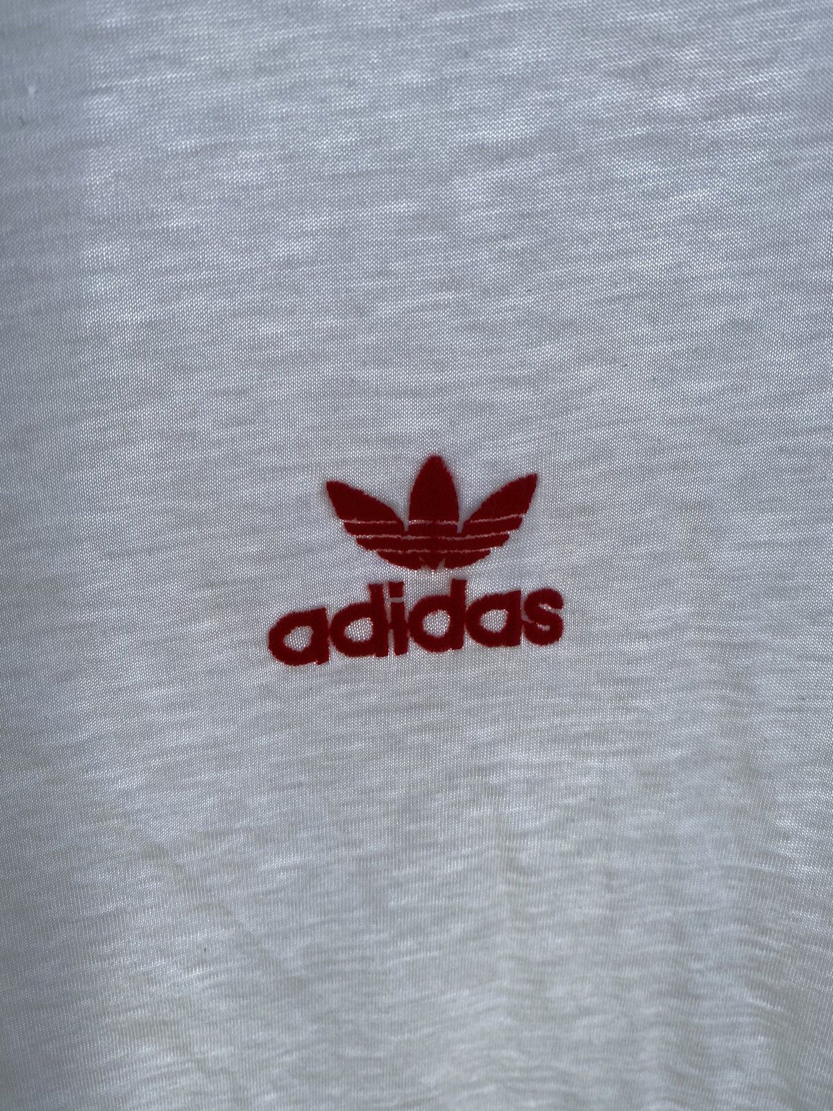 Adidas Vintage 80s Adidas Trefoil Descente Small Logo Size US L / EU 52-54 / 3 - 2 Thumbnail