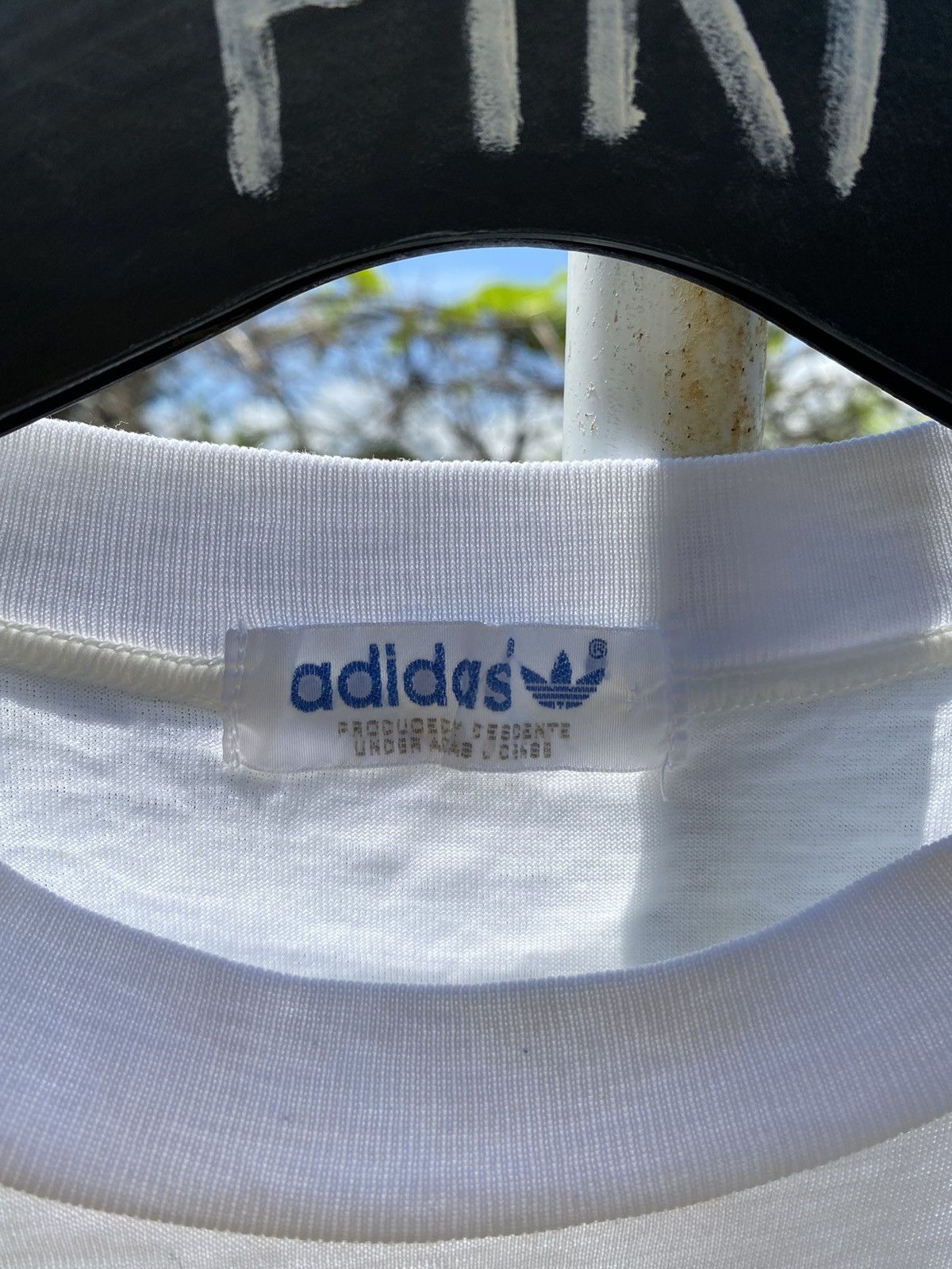 Adidas Vintage 80s Adidas Trefoil Descente Small Logo Size US L / EU 52-54 / 3 - 4 Thumbnail