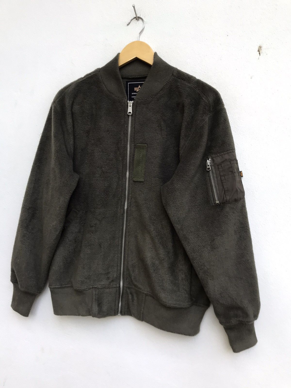 Alpha Industries Alpha Industries Fleece Bomber Jacket Size US S / EU 44-46 / 1 - 4 Thumbnail