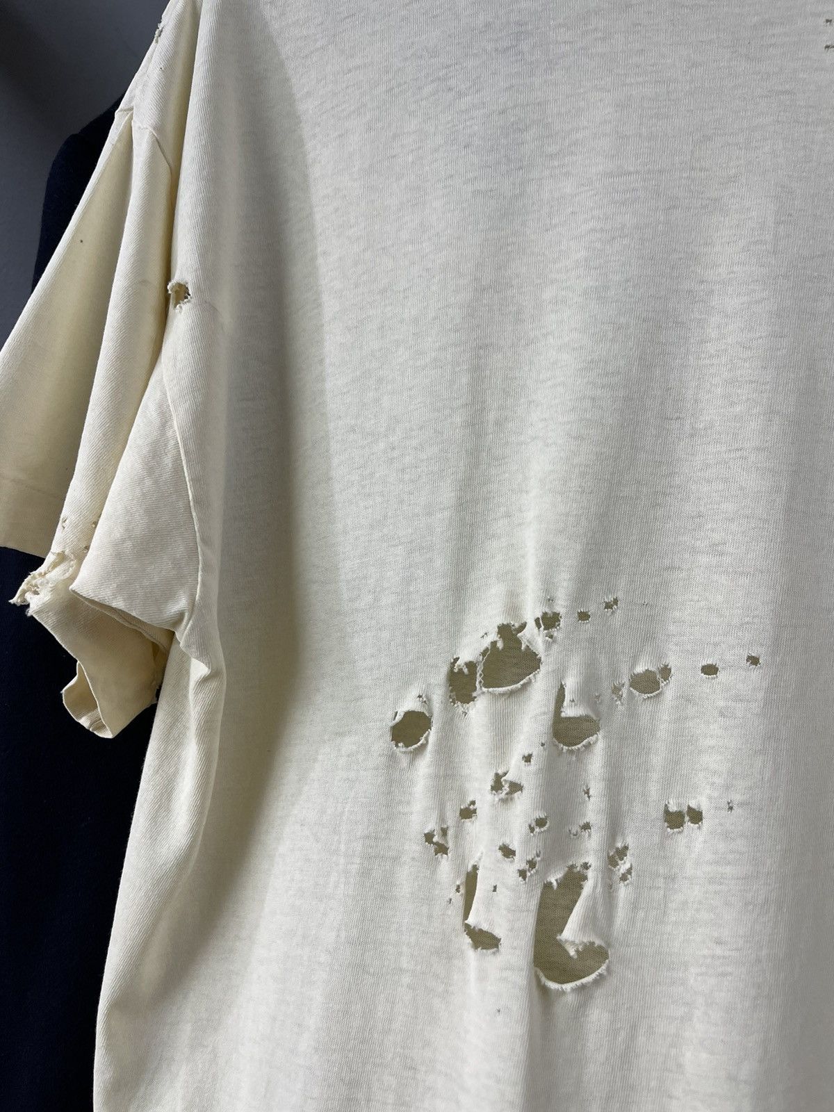 Issey Miyake Vintage Issey miyake Ripped Distressed Shirt Size US L / EU 52-54 / 3 - 11 Thumbnail