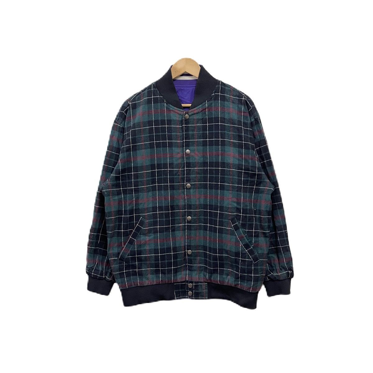 Number (N)ine Brthbreath reversible varsity jacket cotton Size US XL / EU 56 / 4 - 2 Thumbnail