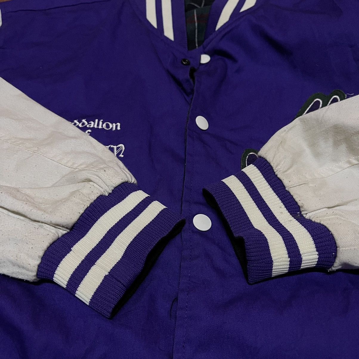 Number (N)ine Brthbreath reversible varsity jacket cotton Size US XL / EU 56 / 4 - 7 Thumbnail