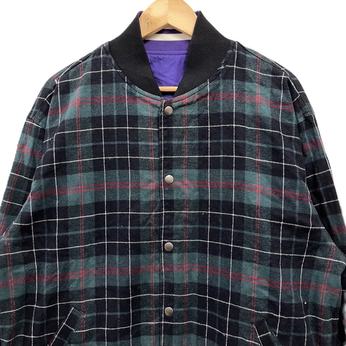 Number (N)ine Brthbreath reversible varsity jacket cotton Size US XL / EU 56 / 4 - 6 Thumbnail