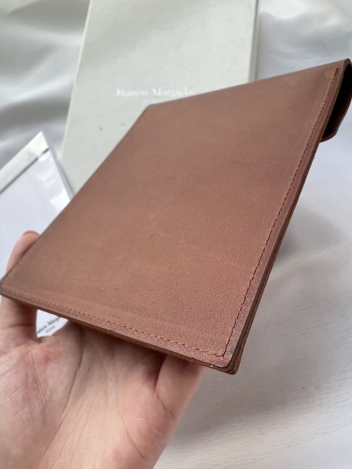 Maison Margiela Maison Margiela Leather document Case wallet with Note Pad Size ONE SIZE - 5 Thumbnail
