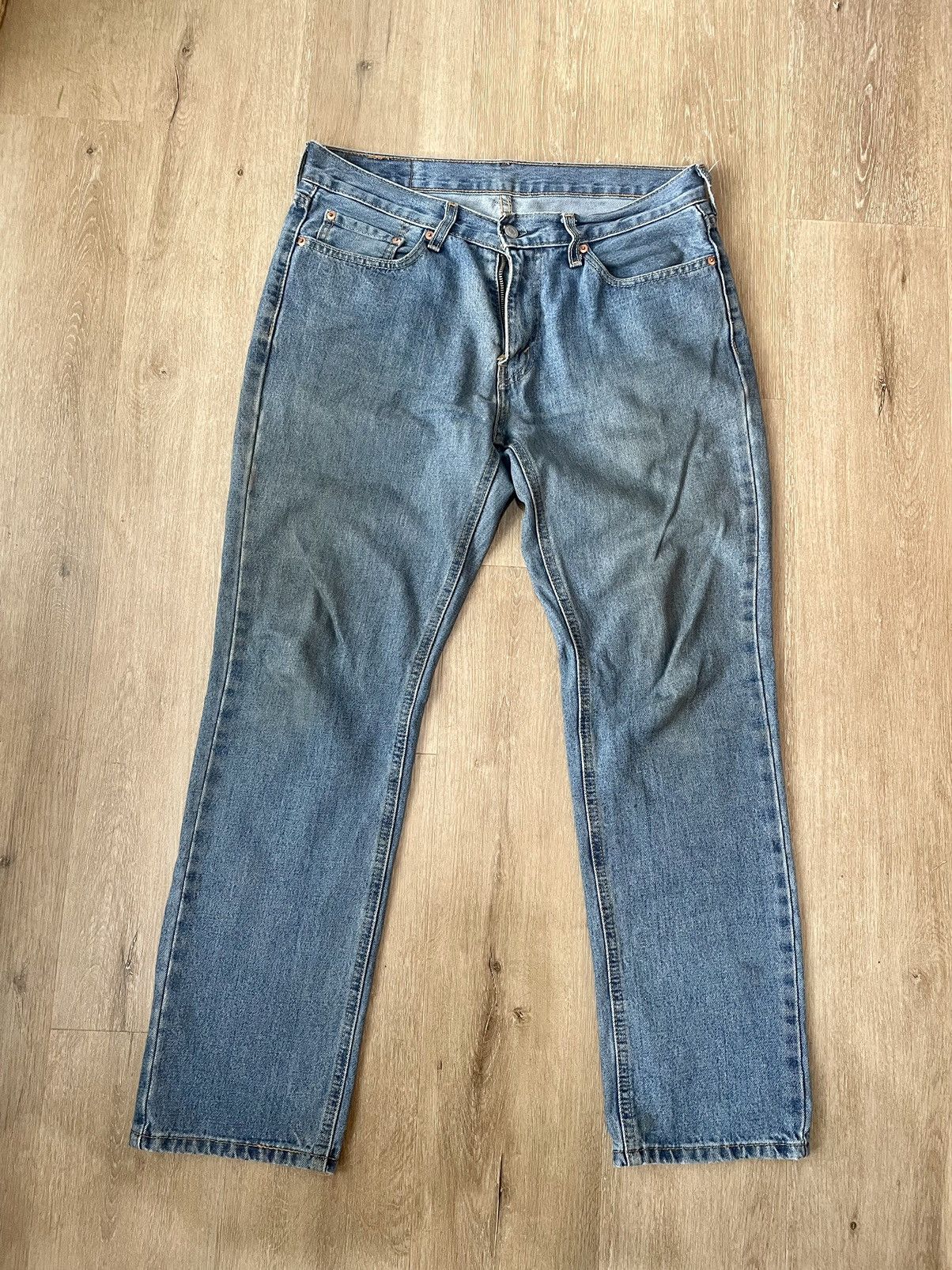 Levi's Levi’s 541 Mechanics Oil Stain Fade Wash Regular Jeans 32x32 Size US 34 / EU 50 - 9 Thumbnail