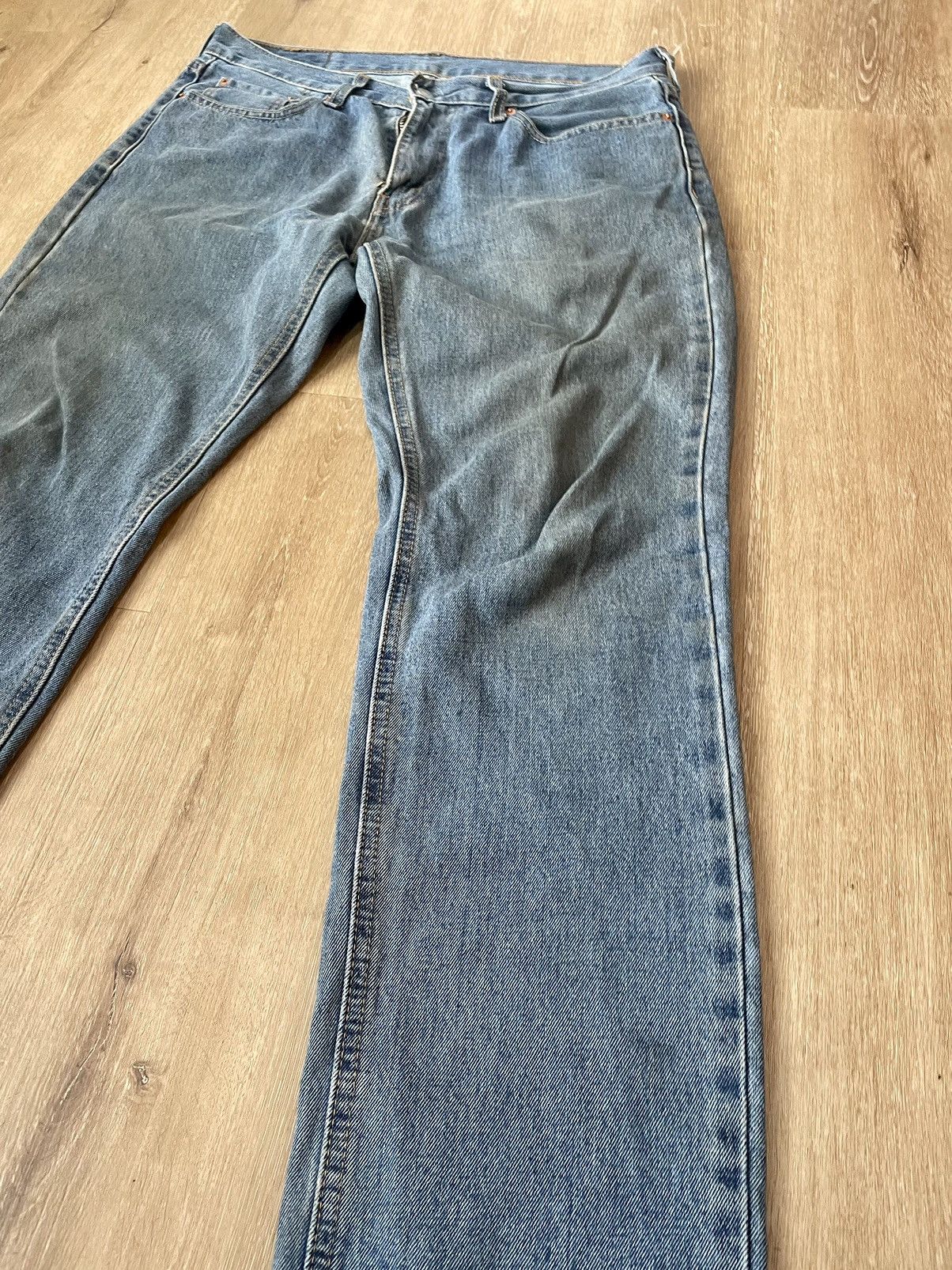 Levi's Levi’s 541 Mechanics Oil Stain Fade Wash Regular Jeans 32x32 Size US 34 / EU 50 - 3 Thumbnail