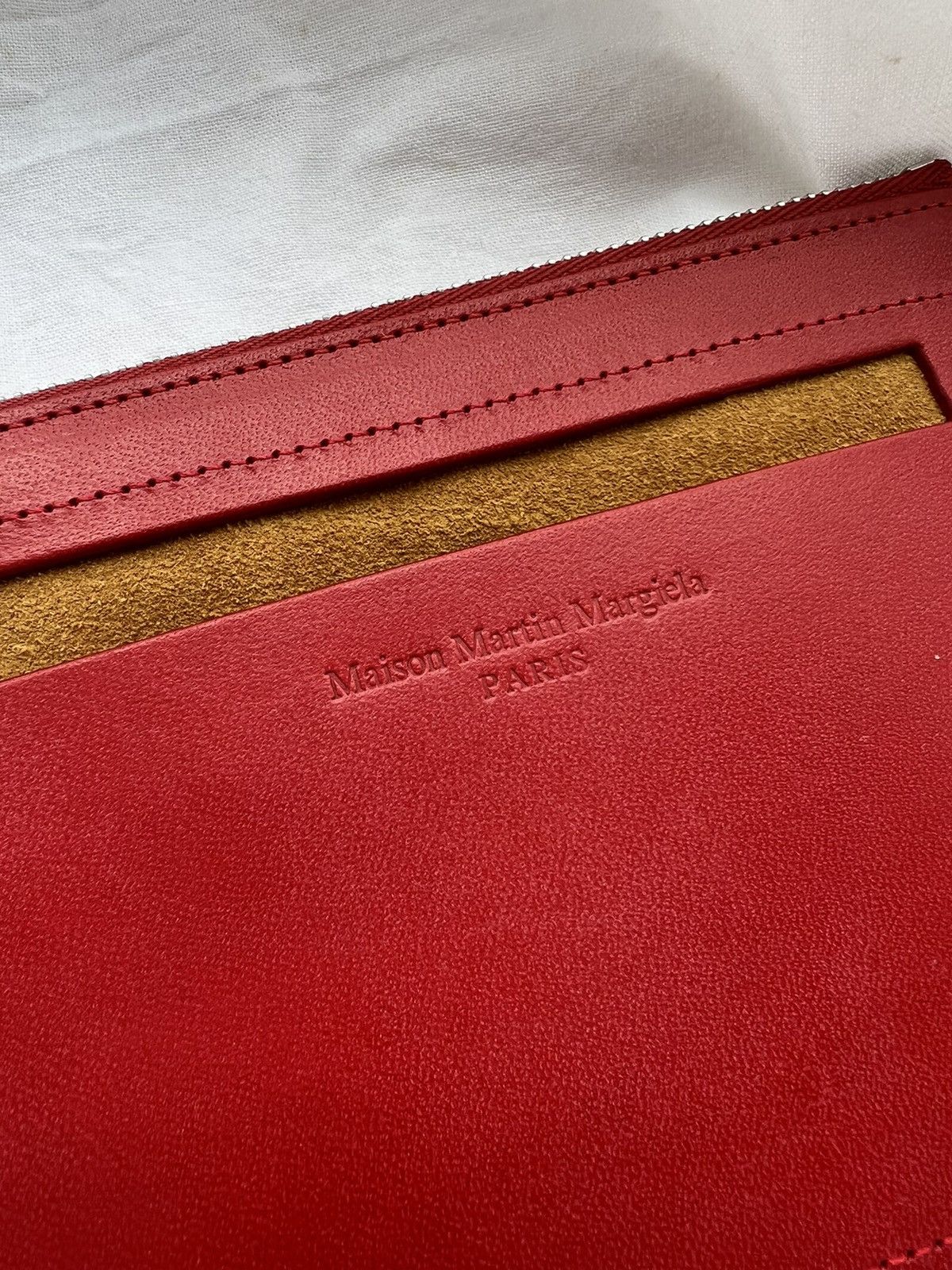 Maison Margiela Martin Margiela 4 stitches Coins card case wallet pouch bag Size ONE SIZE - 2 Thumbnail