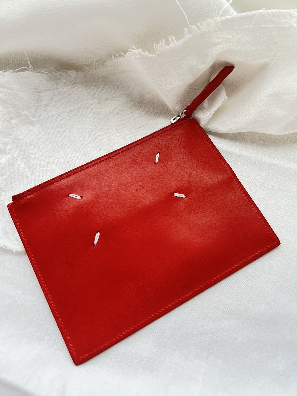 Maison Margiela Martin Margiela 4 stitches Coins card case wallet pouch bag Size ONE SIZE - 5 Thumbnail