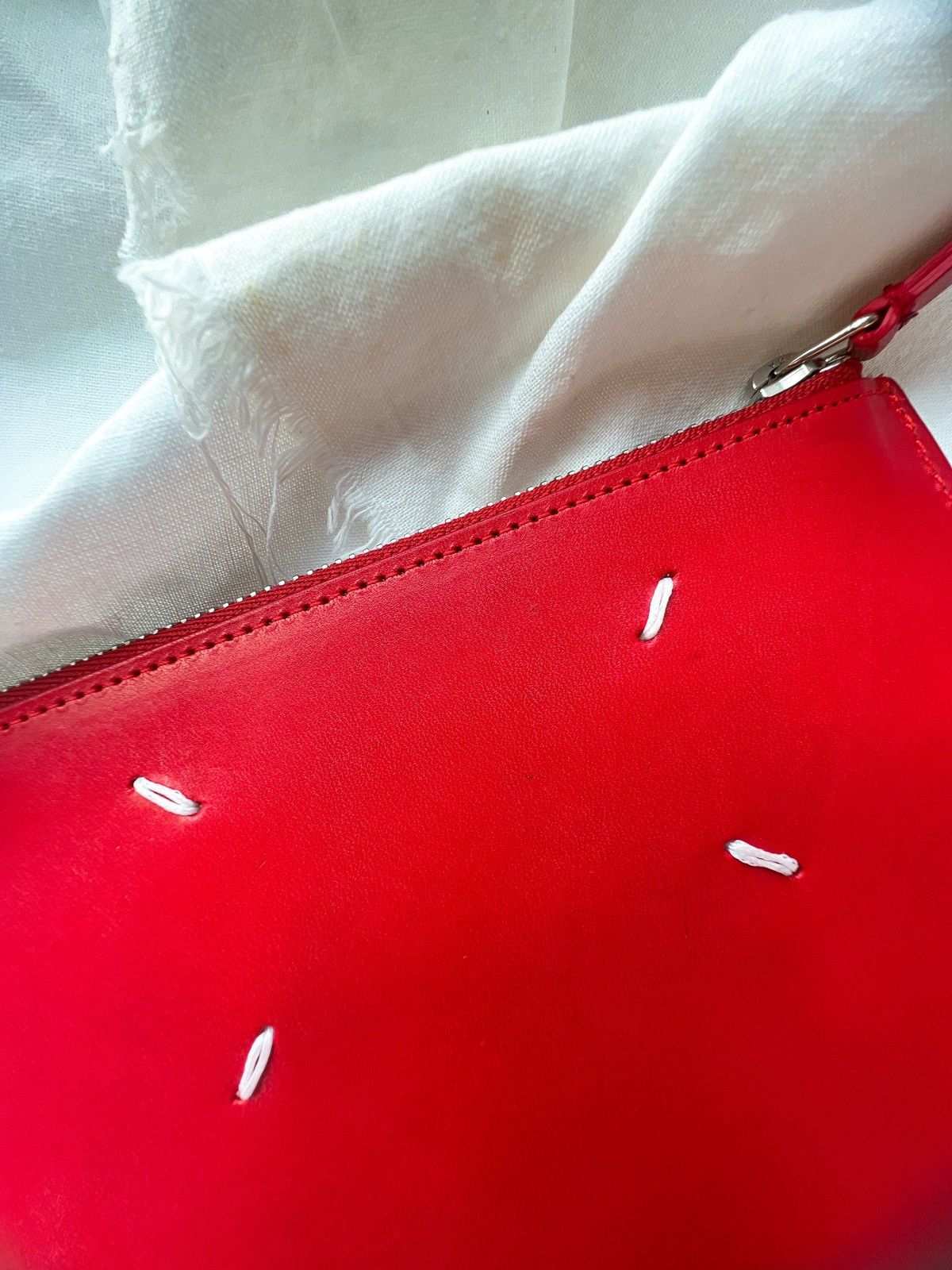 Maison Margiela Martin Margiela 4 stitches Coins card case wallet pouch bag Size ONE SIZE - 1 Thumbnail