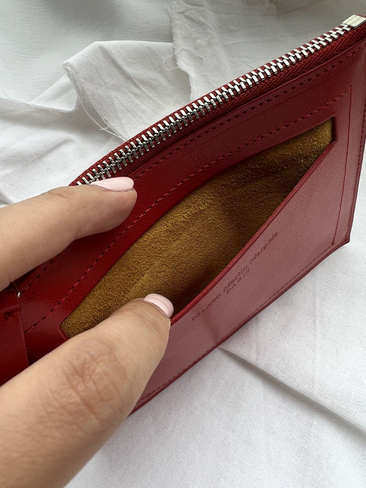 Maison Margiela Martin Margiela 4 stitches Coins card case wallet pouch bag Size ONE SIZE - 4 Thumbnail
