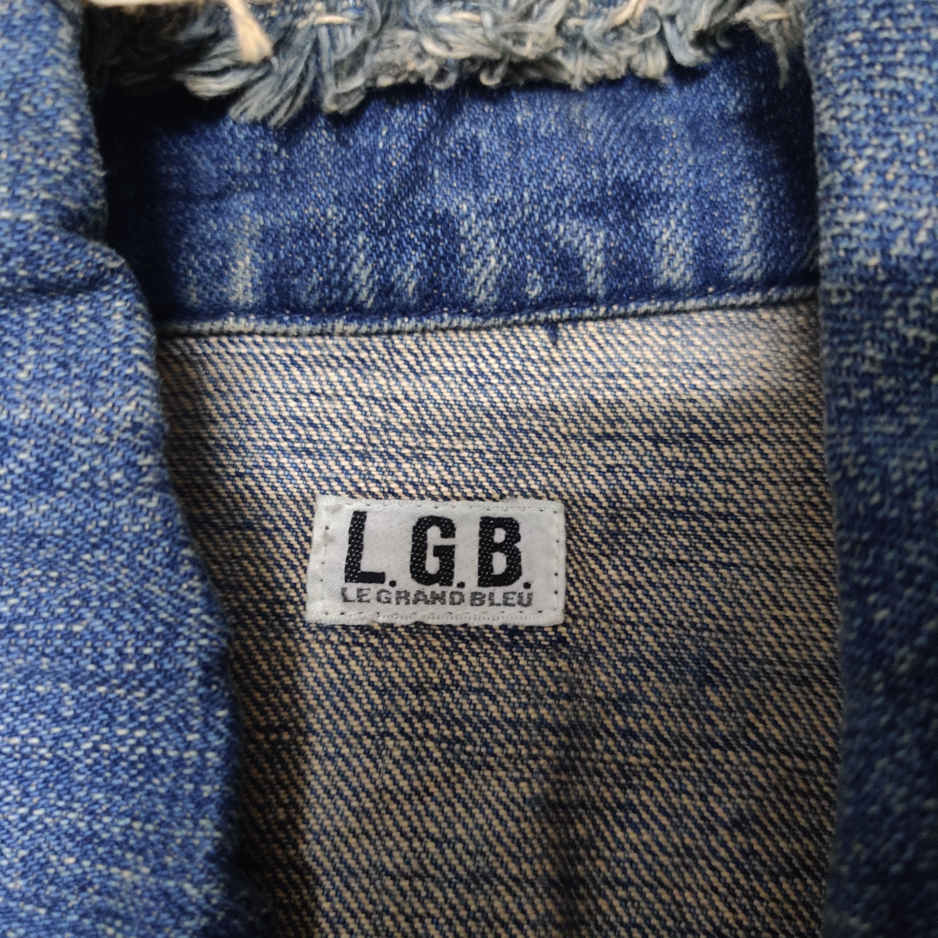 Le Grande Bleu (L.G.B.) Le Grande Bleu (L.G.B.) Denim Jacket ifsixwasnine Size US XS / EU 42 / 0 - 8 Thumbnail