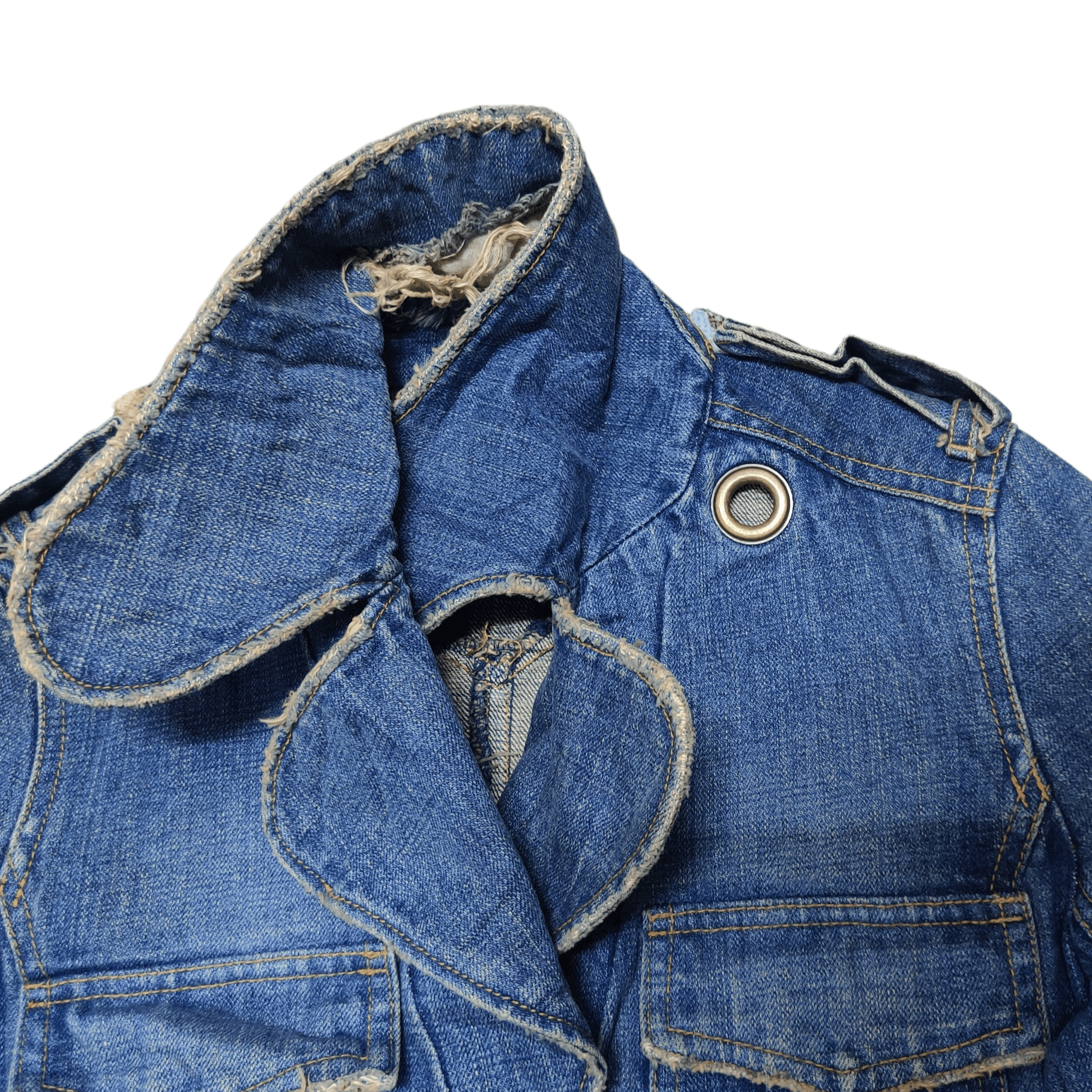 Le Grande Bleu (L.G.B.) Le Grande Bleu (L.G.B.) Denim Jacket ifsixwasnine Size US XS / EU 42 / 0 - 6 Thumbnail