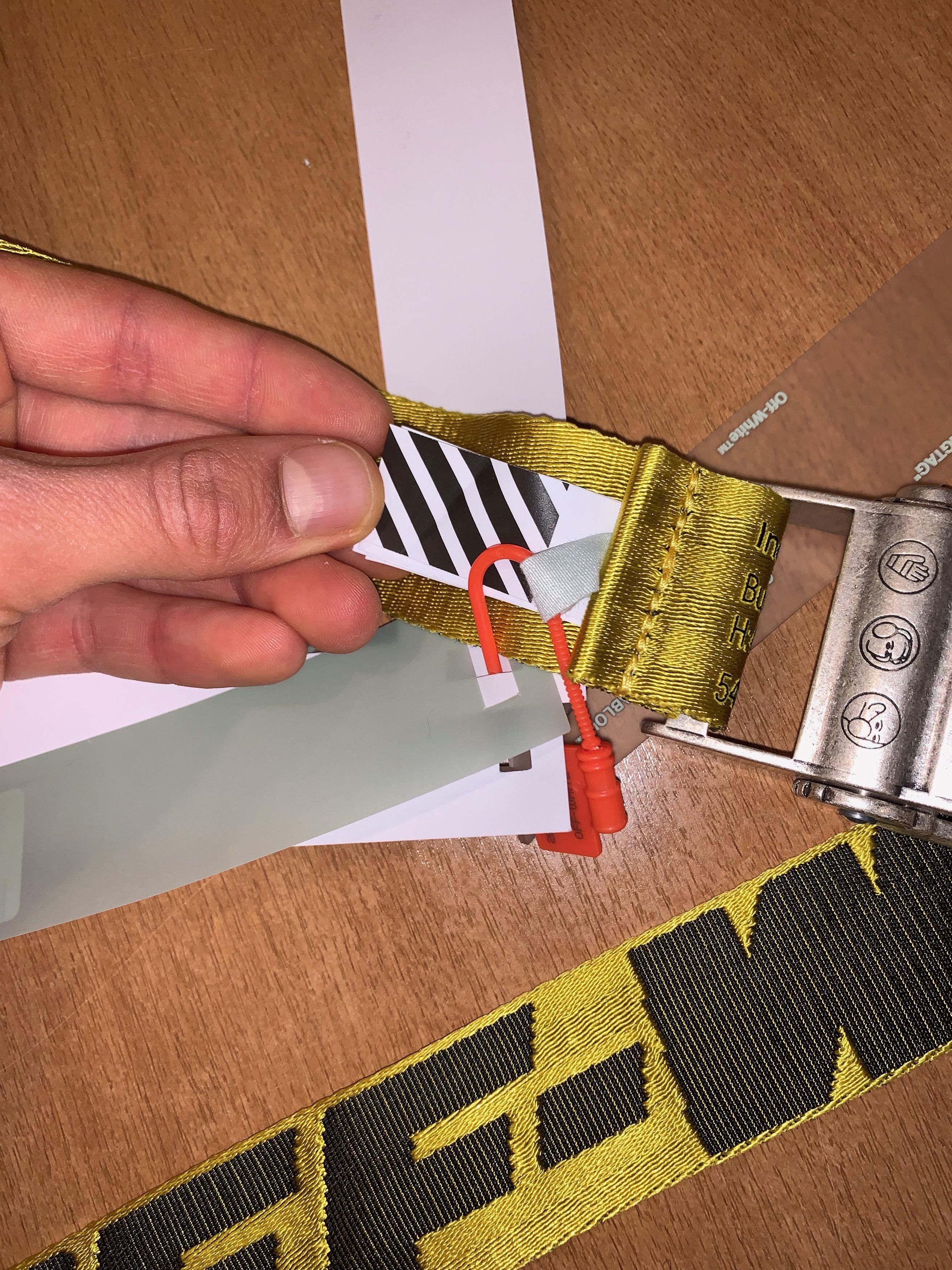 Off-White Off-White 2.0 industrial belt Size ONE SIZE - 12 Thumbnail