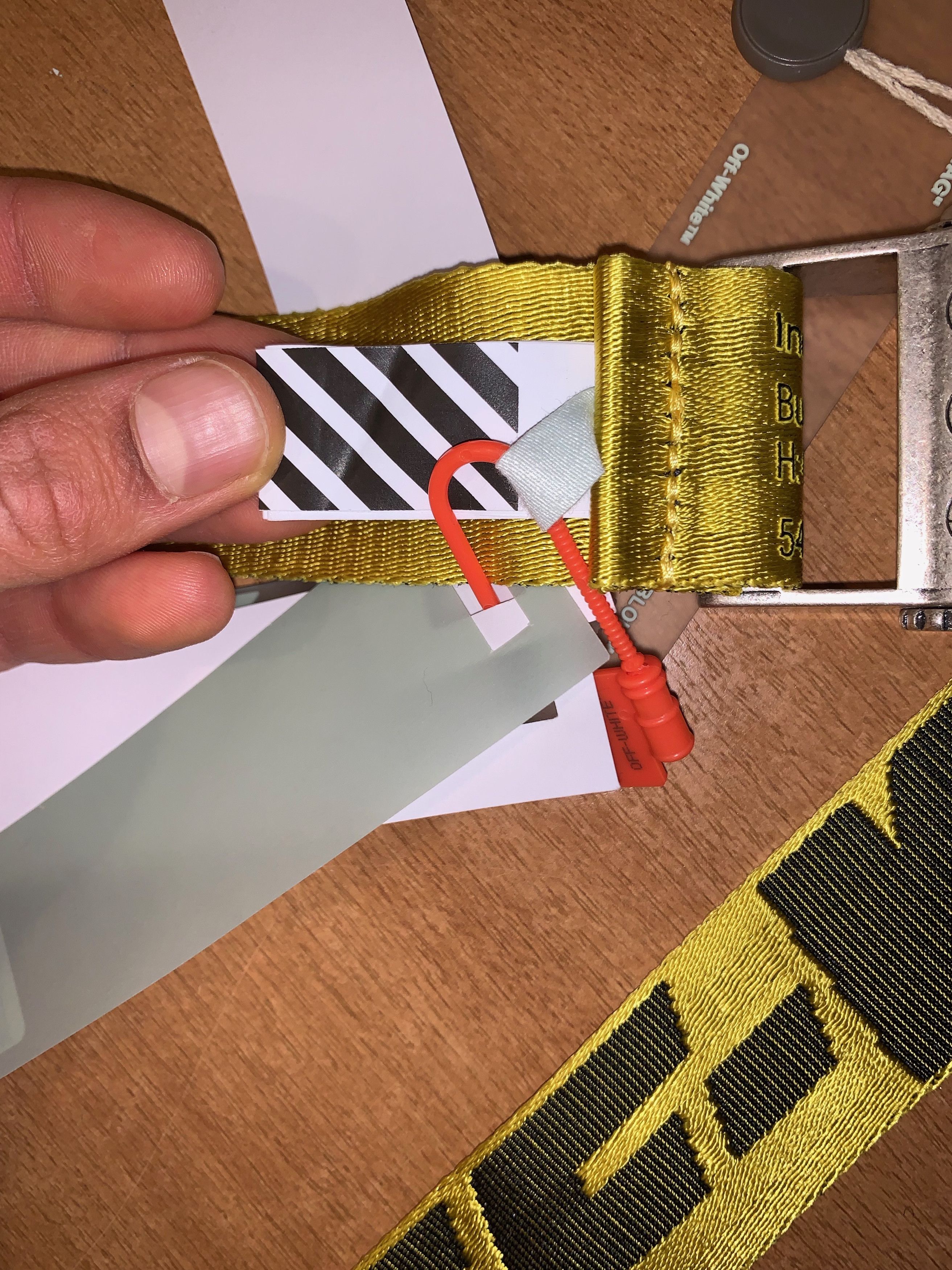 Off-White Off-White 2.0 industrial belt Size ONE SIZE - 11 Thumbnail