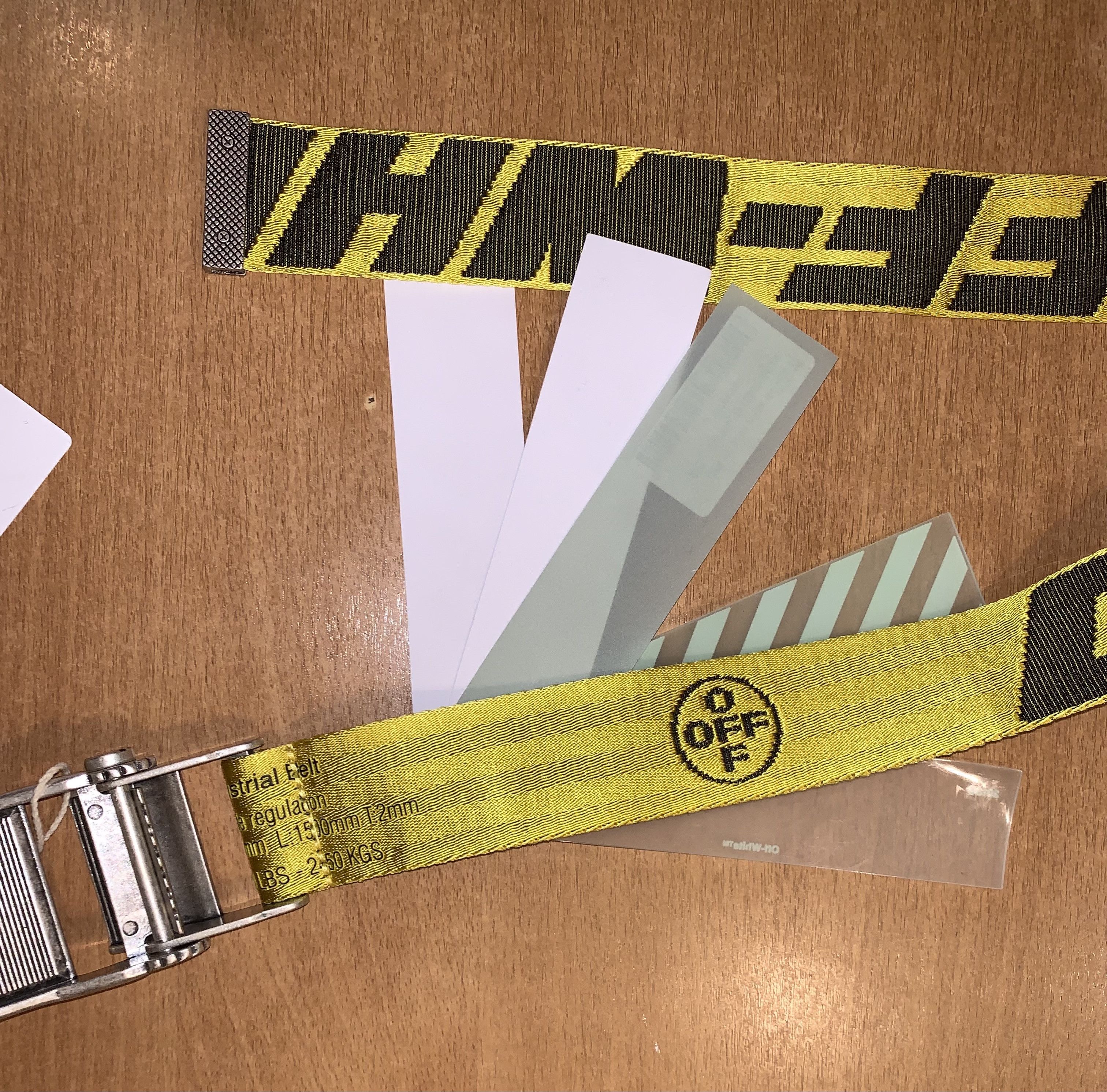 Off-White Off-White 2.0 industrial belt Size ONE SIZE - 14 Thumbnail