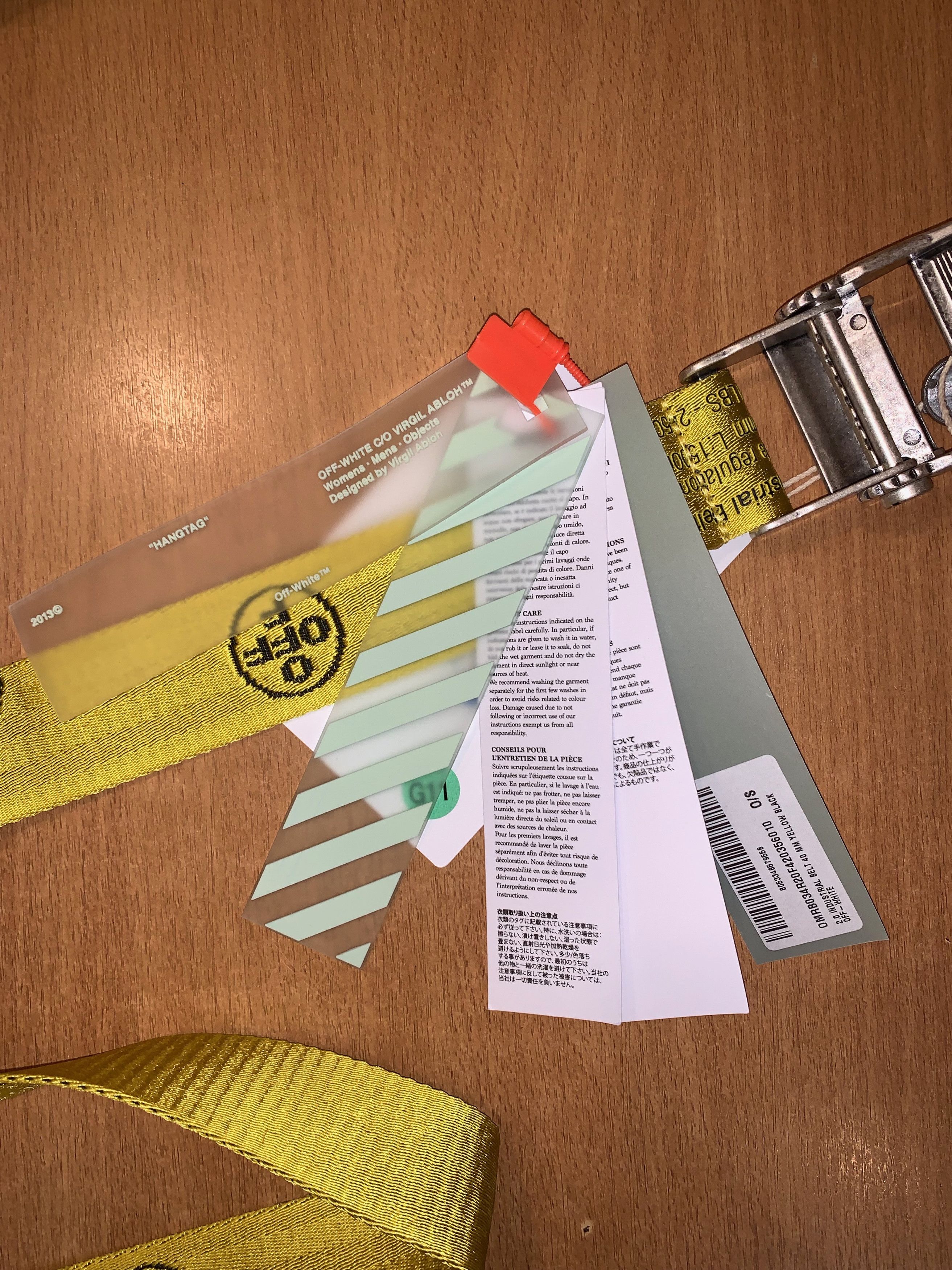 Off-White Off-White 2.0 industrial belt Size ONE SIZE - 4 Thumbnail
