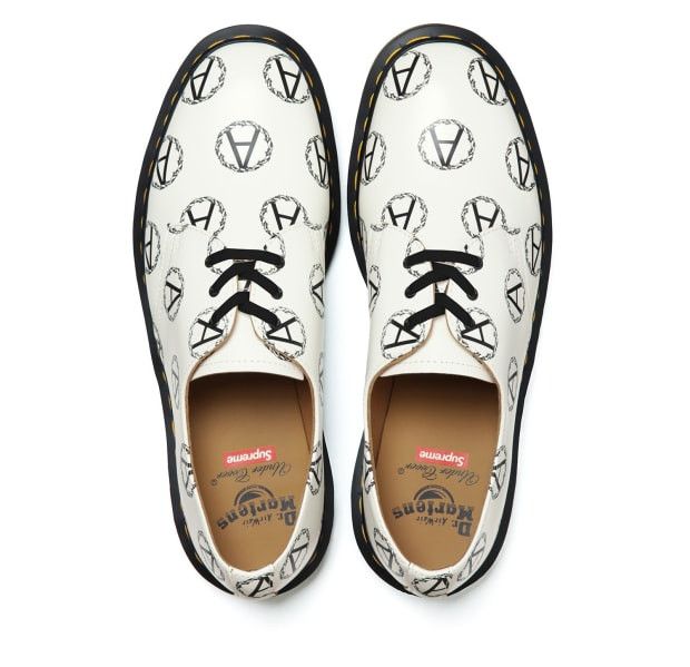 Dr. Martens × Supreme × Undercover Dr. Martens 3-Eye Supreme x Undercover Anarchy White Size US 9 / EU 42 - 4 Thumbnail