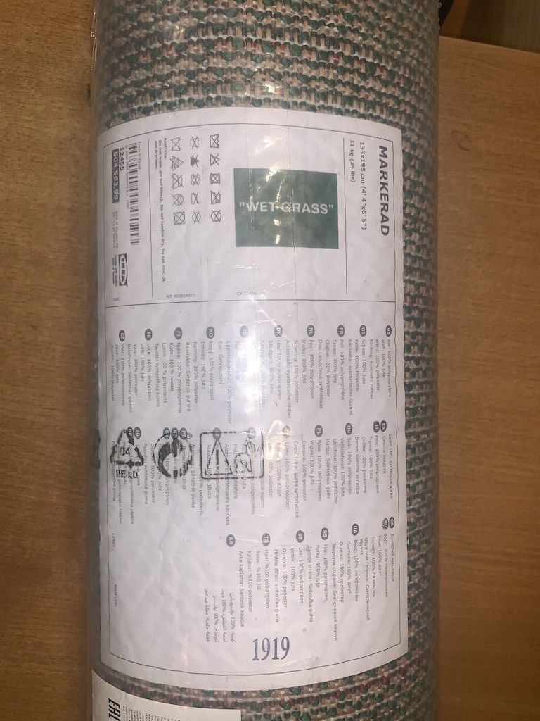 Ikea × Virgil Abloh Virgil Abloh x IKEA MARKERAD "WET GRASS" Rug carpet Size ONE SIZE - 7 Thumbnail