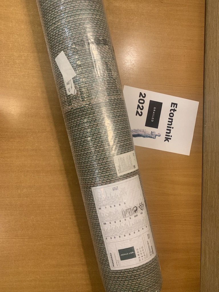 Ikea × Virgil Abloh Virgil Abloh x IKEA MARKERAD "WET GRASS" Rug carpet Size ONE SIZE - 10 Thumbnail