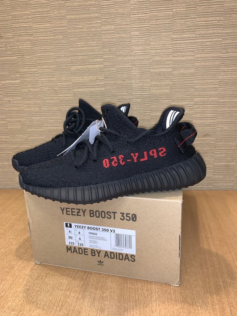 Adidas × Kanye West Adidas Yeezy Boost 350 V2 by Kanye West Bred black red Size US 5 / EU 37 - 1 Thumbnail