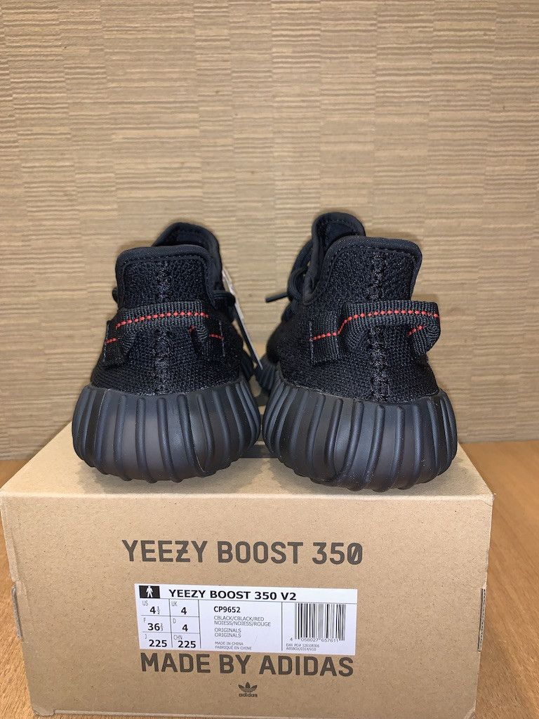 Adidas × Kanye West Adidas Yeezy Boost 350 V2 by Kanye West Bred black red Size US 5 / EU 37 - 2 Thumbnail