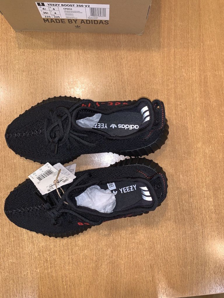 Adidas × Kanye West Adidas Yeezy Boost 350 V2 by Kanye West Bred black red Size US 5 / EU 37 - 5 Thumbnail