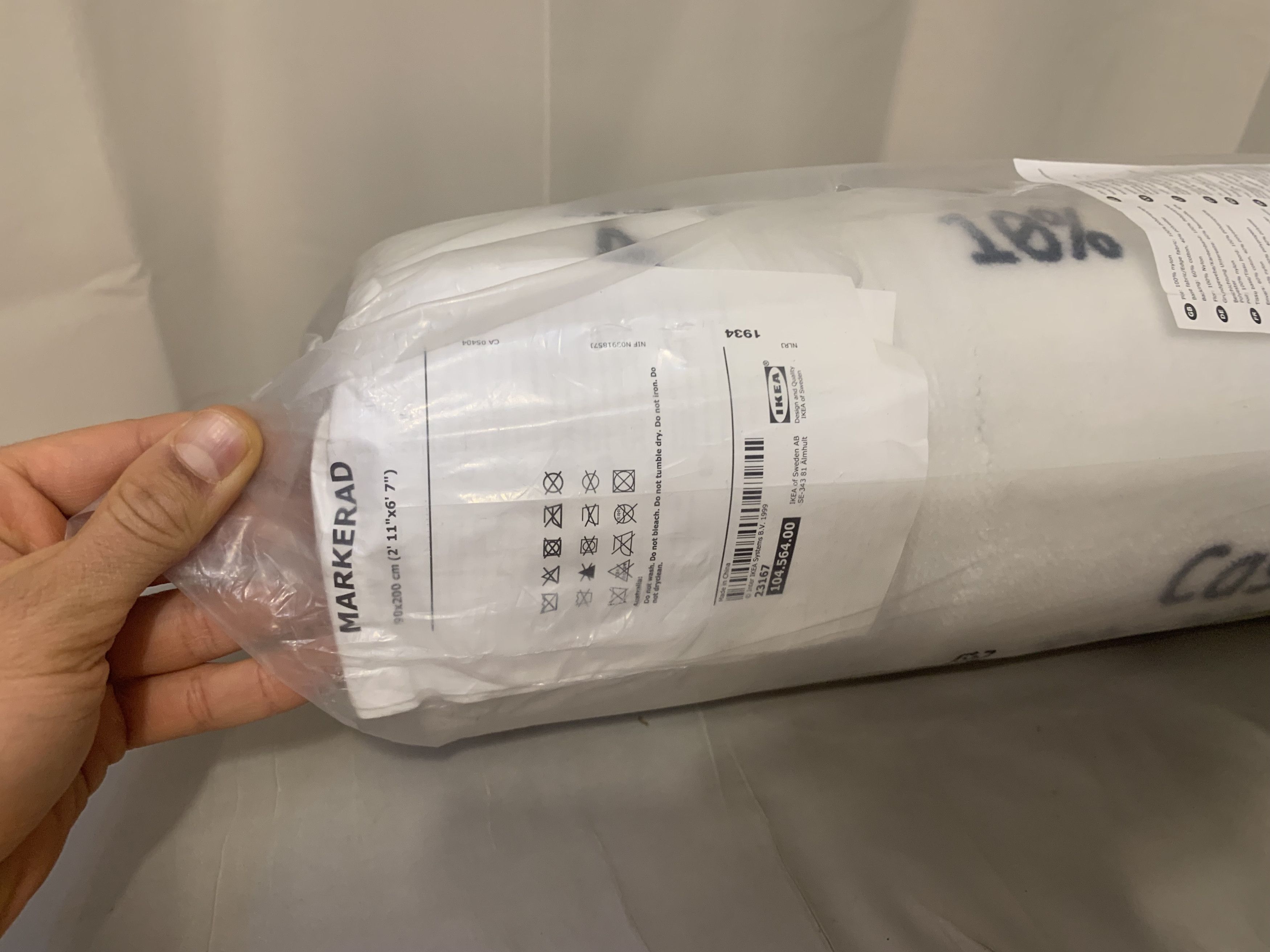 Ikea × Virgil Abloh Ikea Virgil Abloh Receipt Rug Size ONE SIZE - 7 Thumbnail