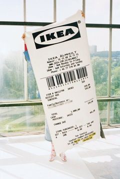 Bag Virgil Abloh x Ikea Beige in Polyester - 8663168