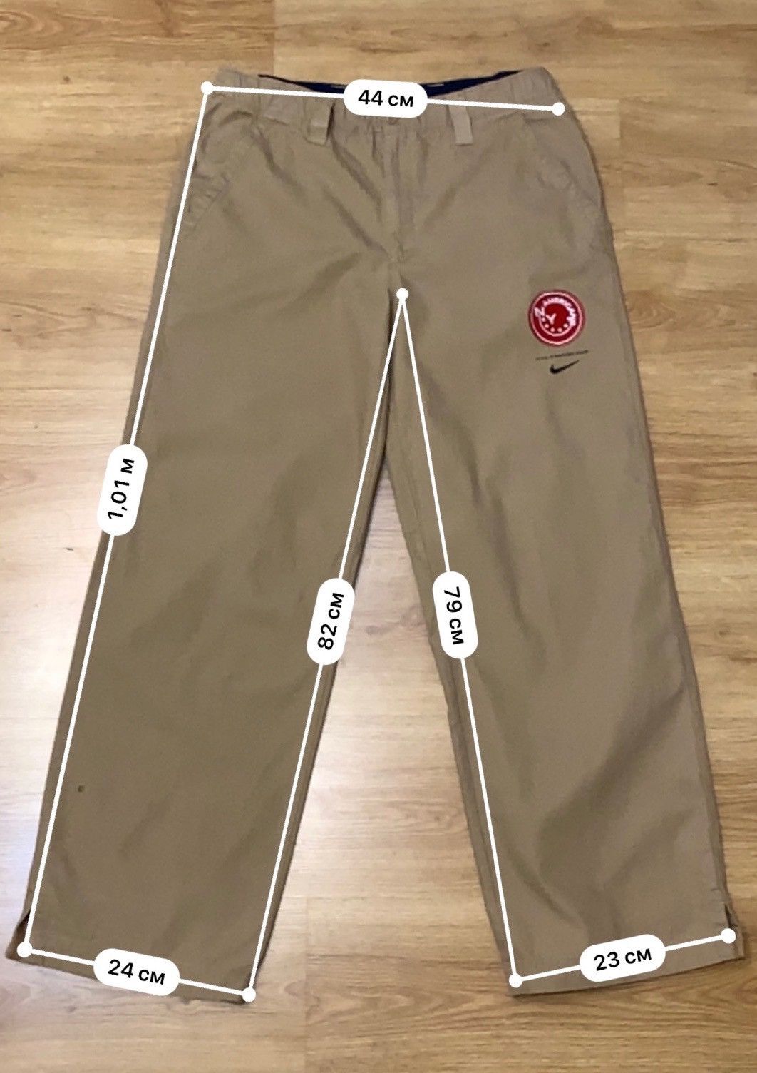Nike Nike nyc america nc soccer vintage pants 2004 Size US 31 - 3 Thumbnail