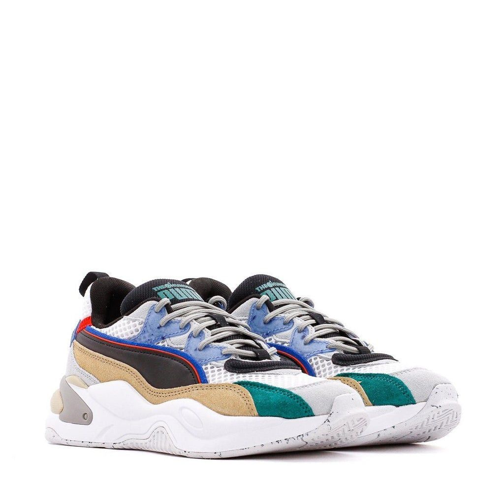 image of Puma Men X The Hundreds Rs-2K Hf White Asparagus Black Shoes (Size 9)