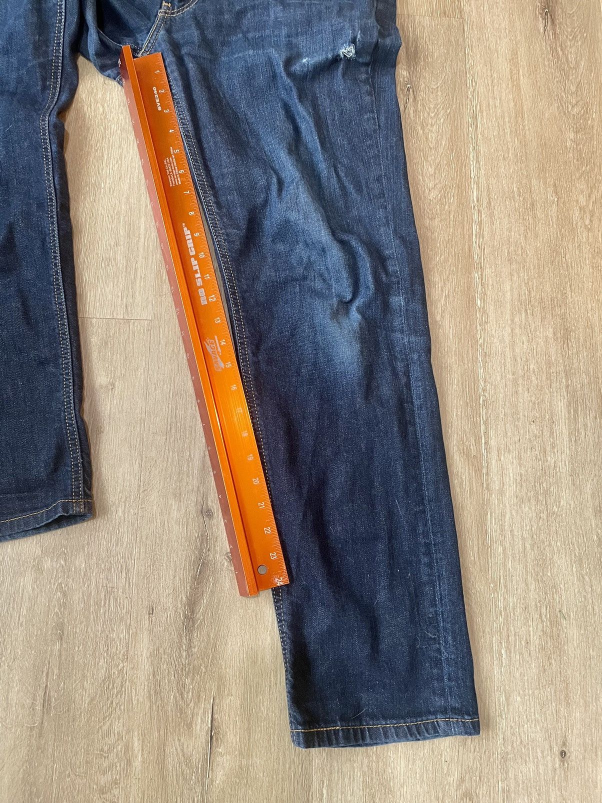 Levi's Levi’s 541 Dark Blue Loose Fit Ripped Regular Jeans 33x32 Size US 34 / EU 50 - 15 Thumbnail