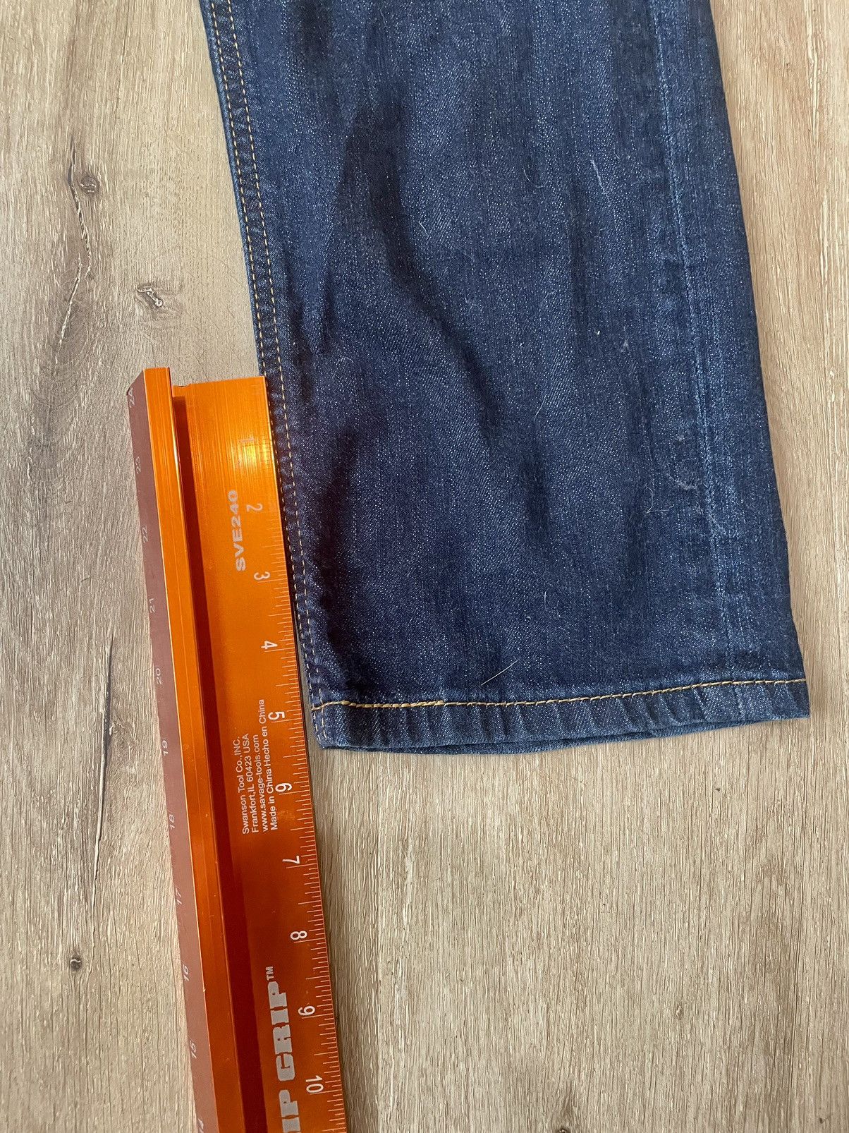 Levi's Levi’s 541 Dark Blue Loose Fit Ripped Regular Jeans 33x32 Size US 34 / EU 50 - 17 Thumbnail
