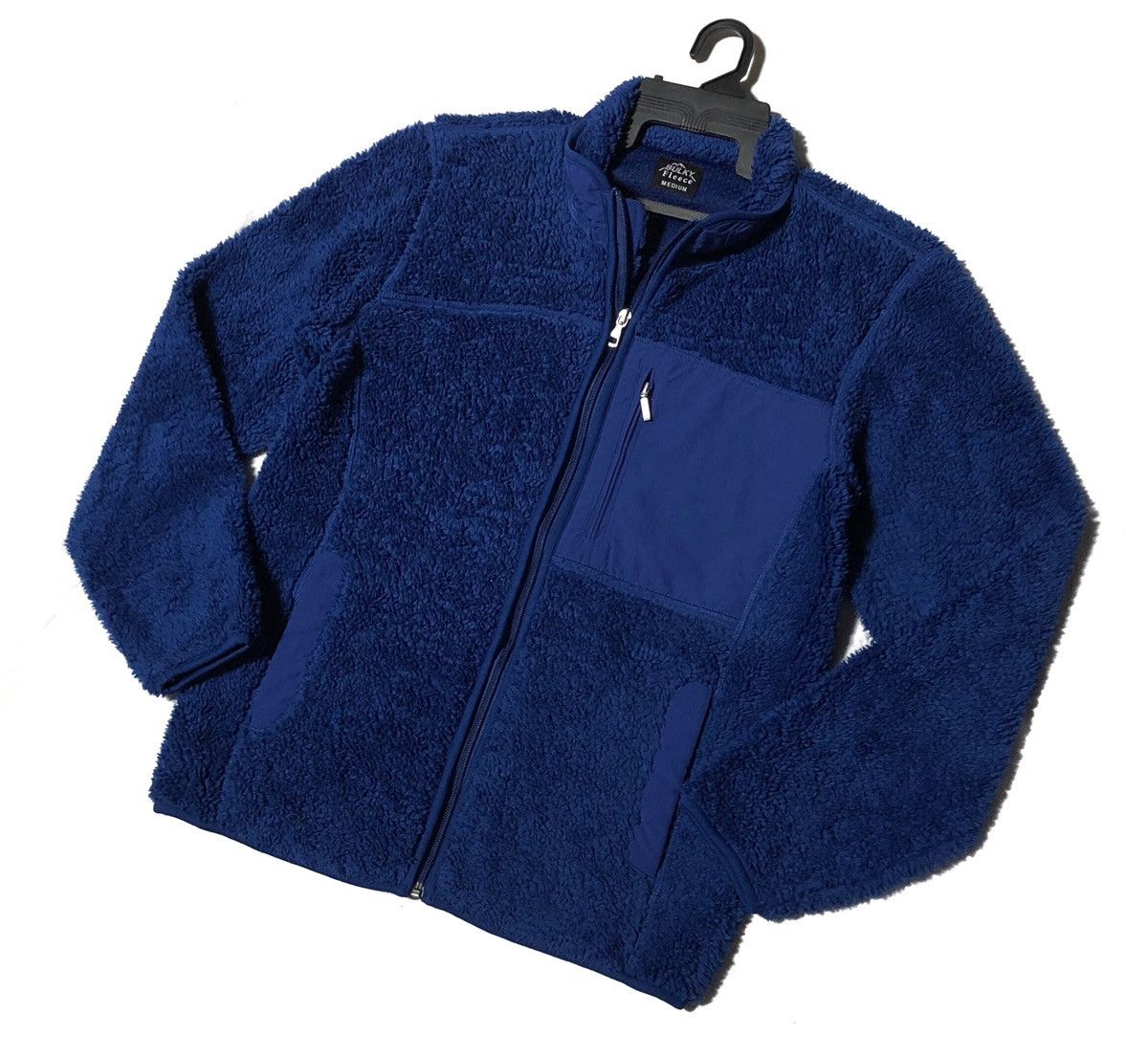 Uniqlo Uniqlo Bulky Fleece Jacket Blue Size US M / EU 48-50 / 2 - 1 Thumbnail